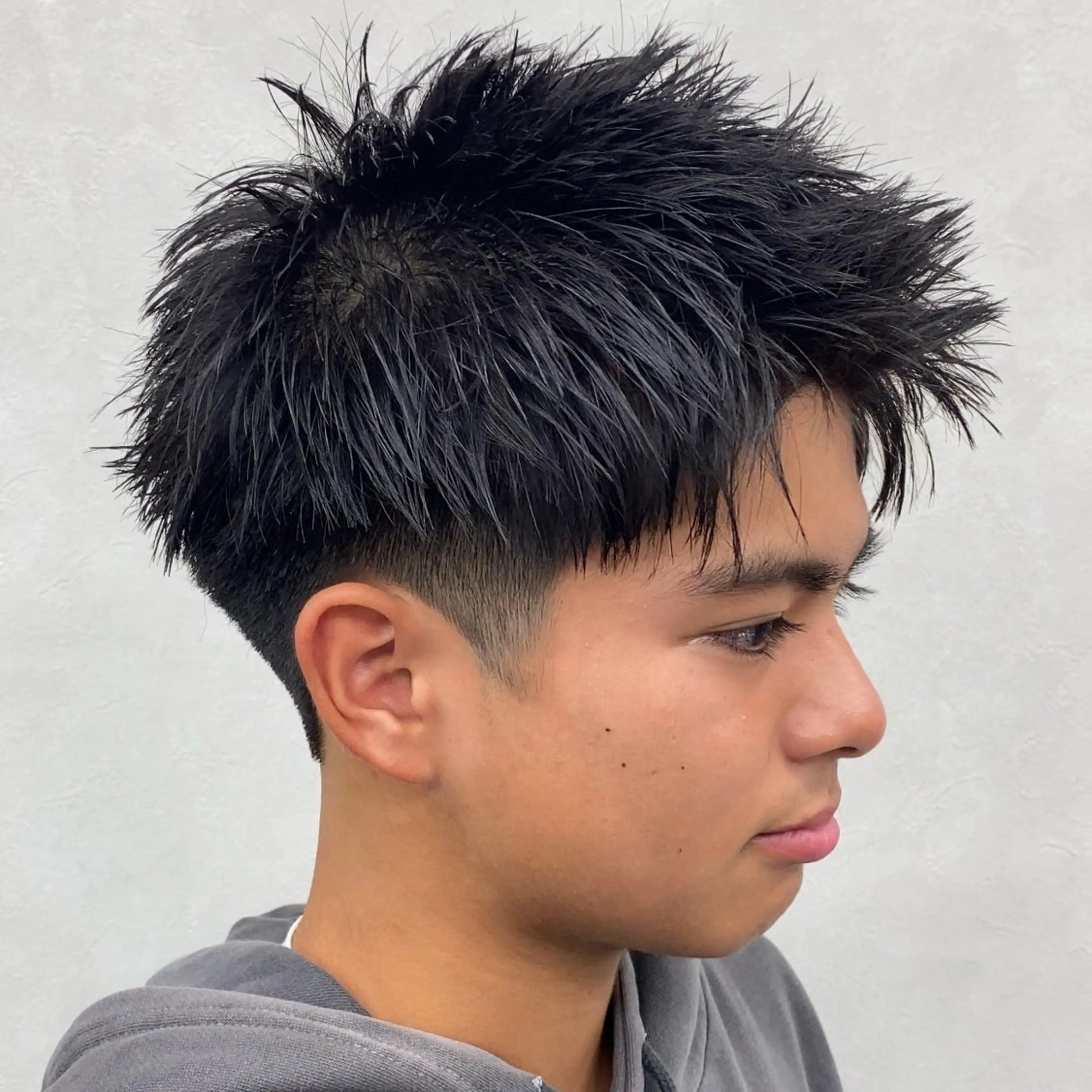 《木・金・土　19:00~限定》スパイキーショート✂️※刈り上げ無しの写真