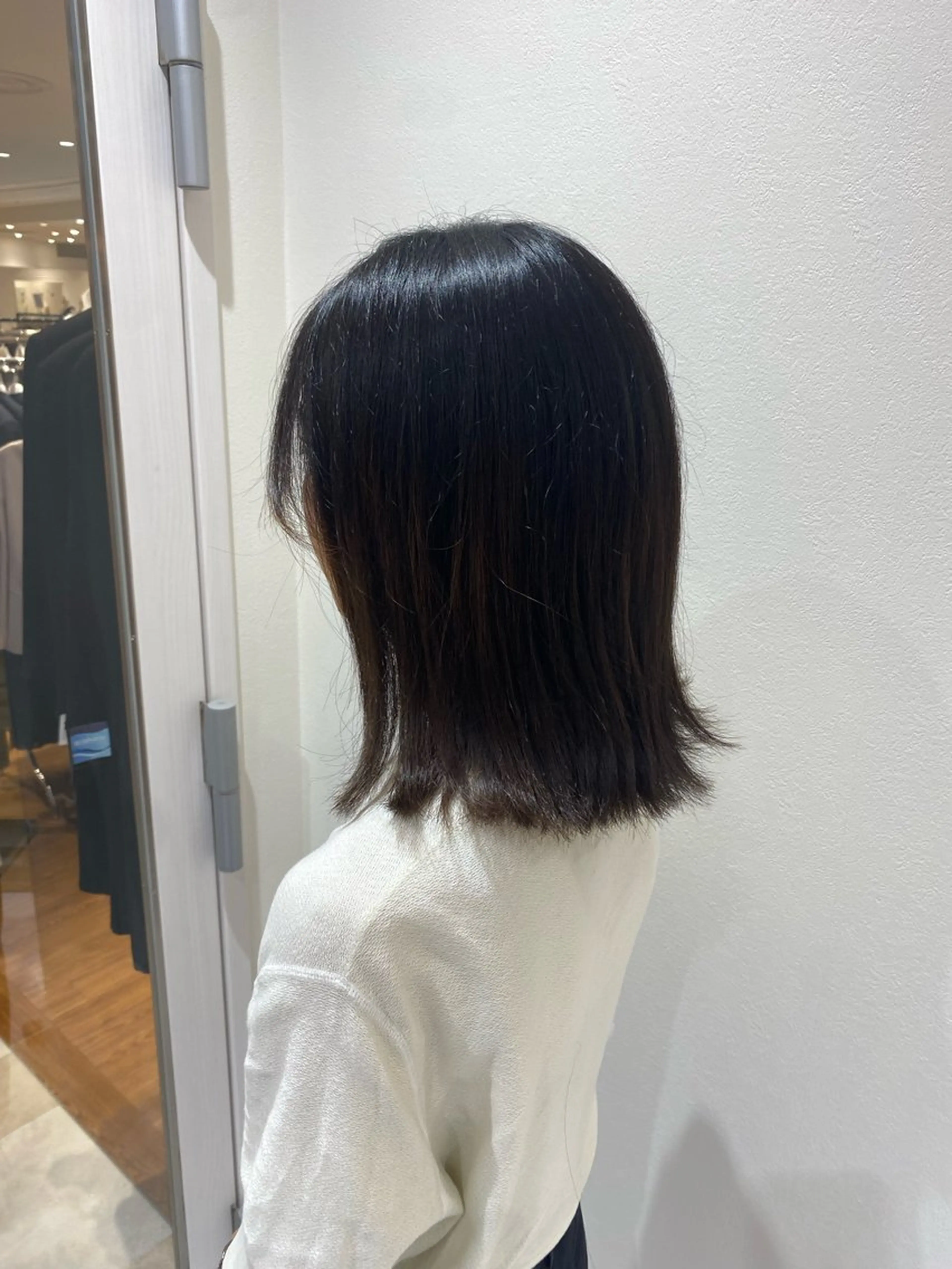 ミディアム 外ハネヘア 👑パーマ支持 No.1👑松田力也のヘアスタイル