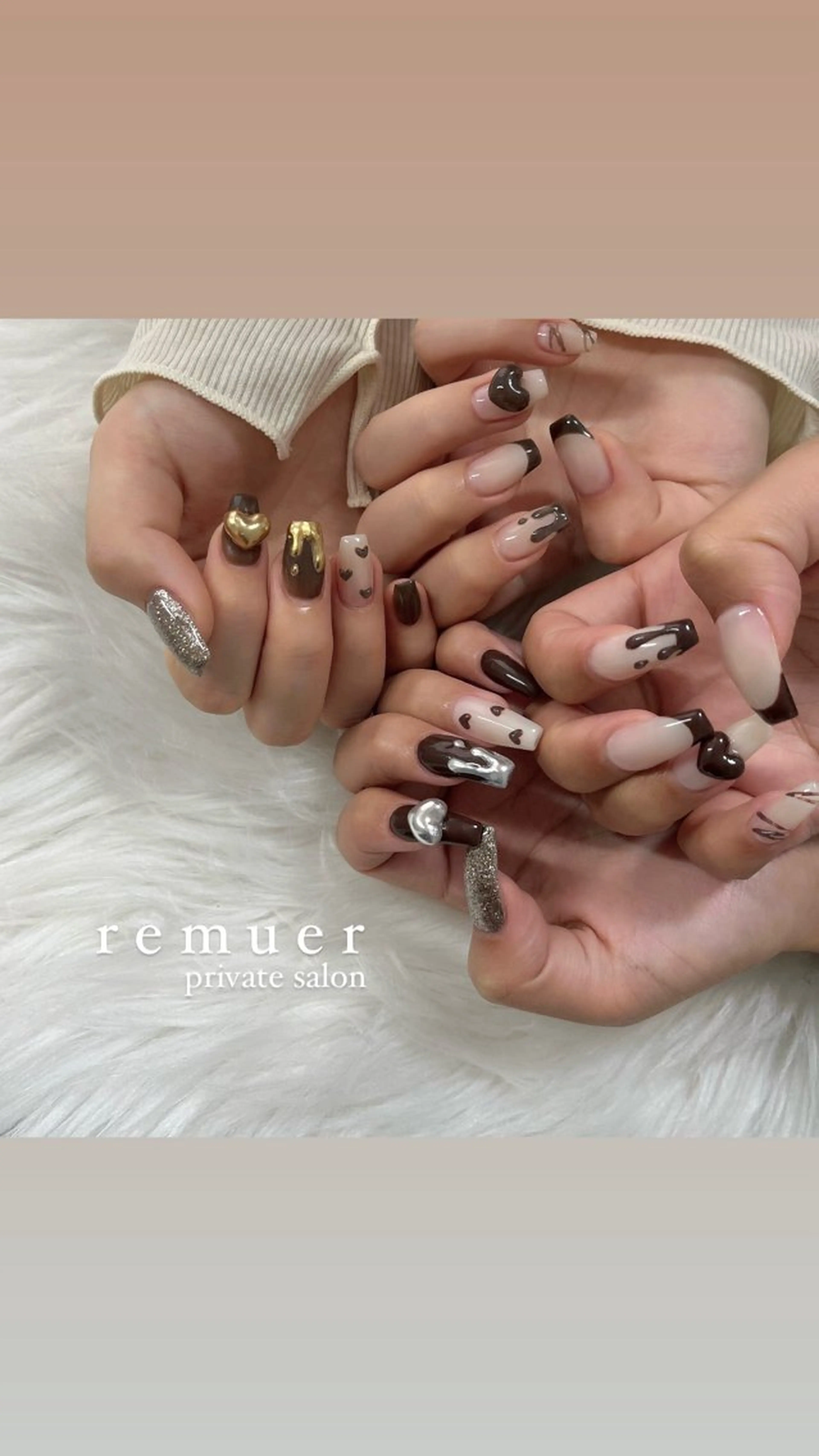 ネイル ハンドネイル nail salon remuerのネイルデザイン