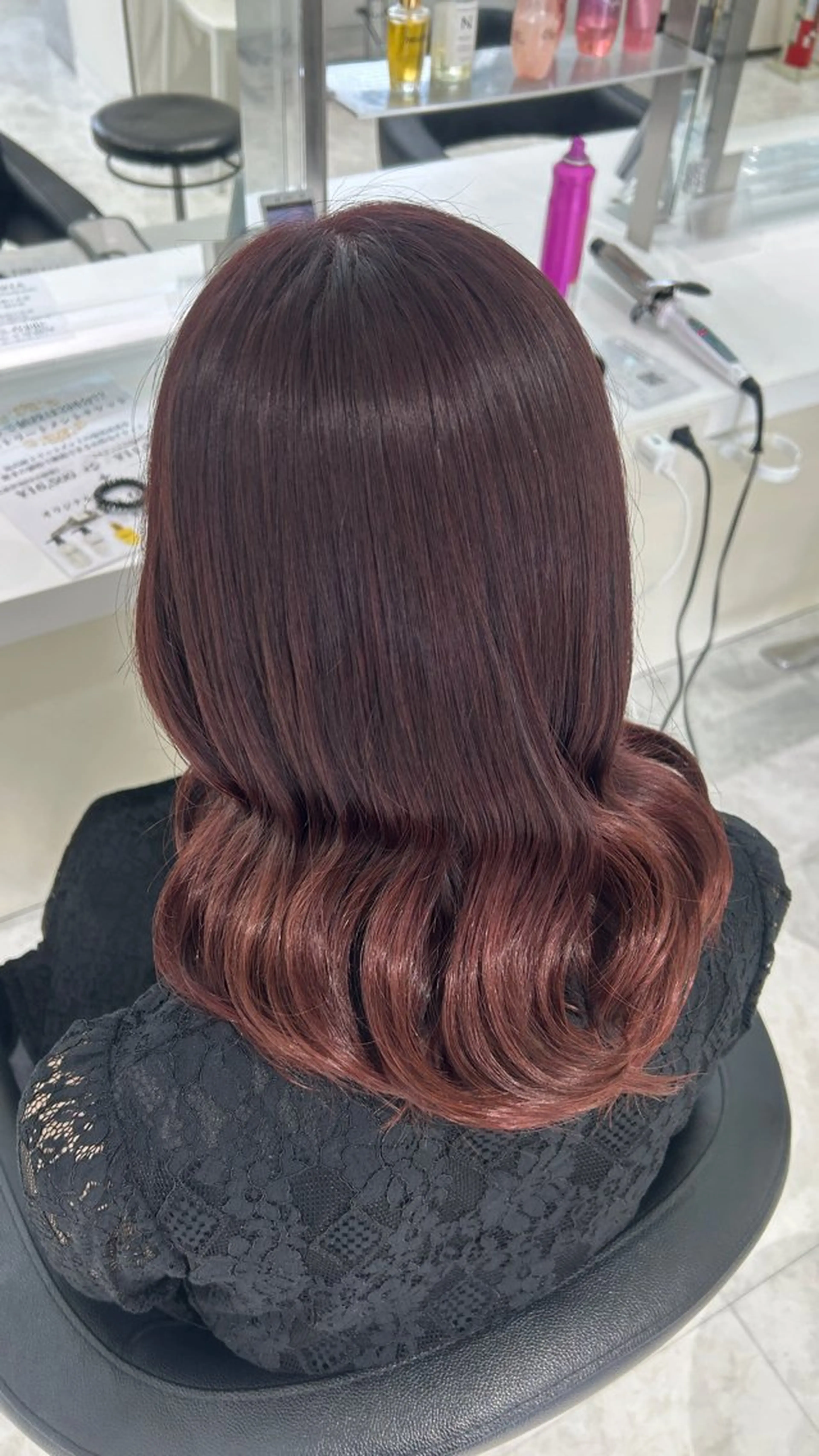 ロング カラー ヘアアレンジ メンズ ヘアカラー トリートメント 🩰韓国ガーリー🏹 kotono🪽のヘアスタイル