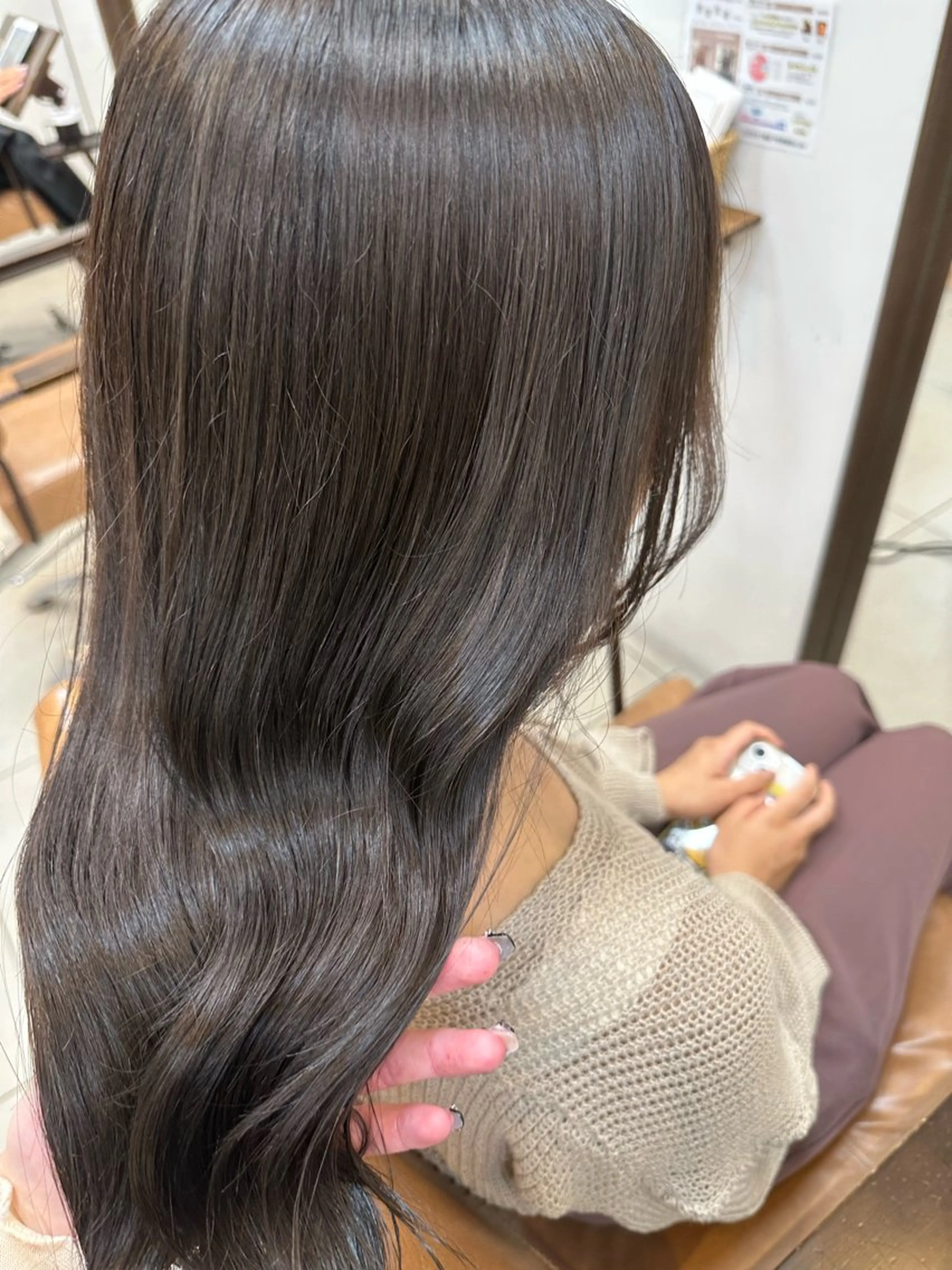 ロング カラー ヘアアレンジ ブリーチ 透明感カラー ブリーチなしカラー ヘアカラー Cloe 梅田所属・🌼北口 絢🌼のヘアスタイル