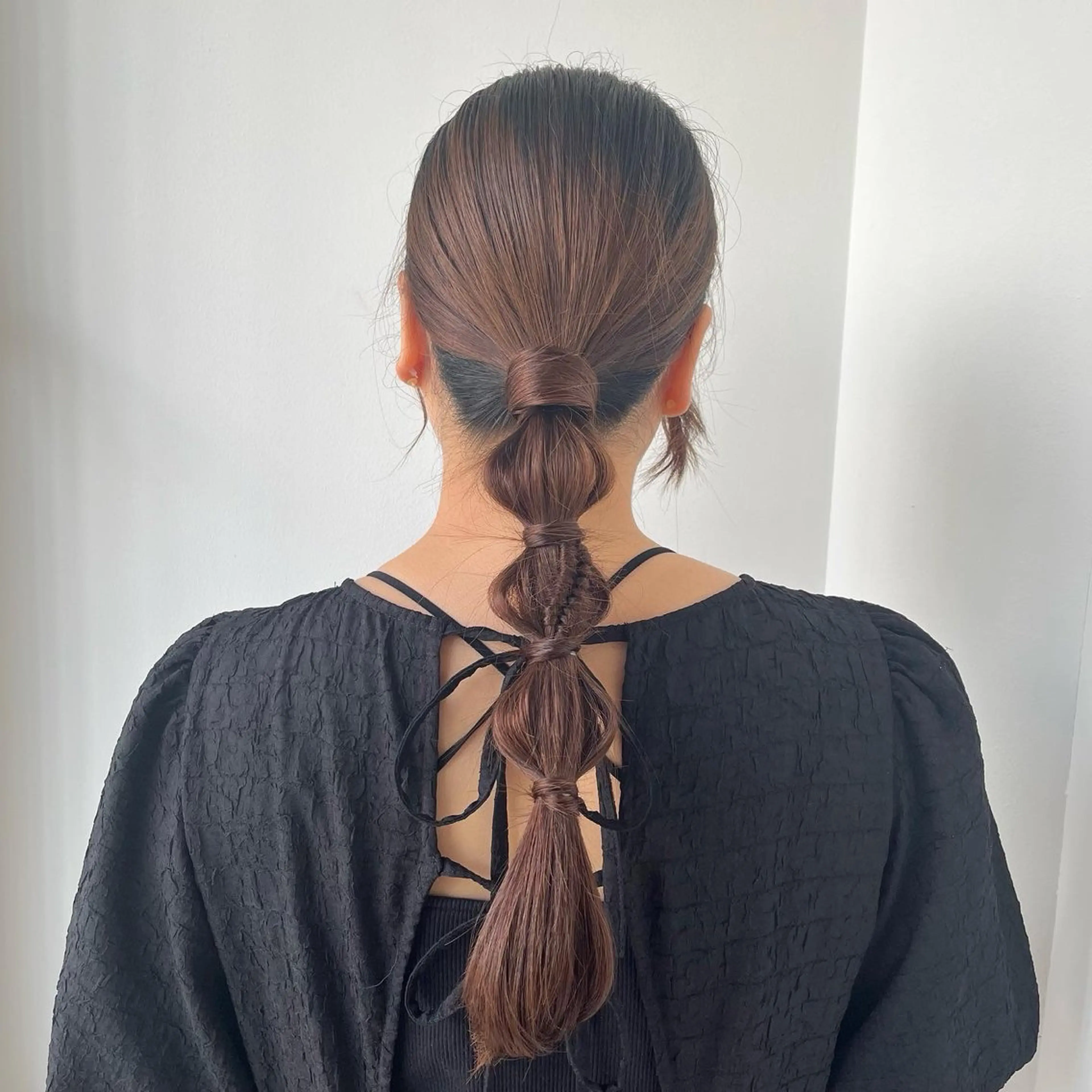 ロング ヘアアレンジ 結婚式・ブライダル ヘアセット カラーモデル様募集 🤍🫧HARUNAのヘアスタイル