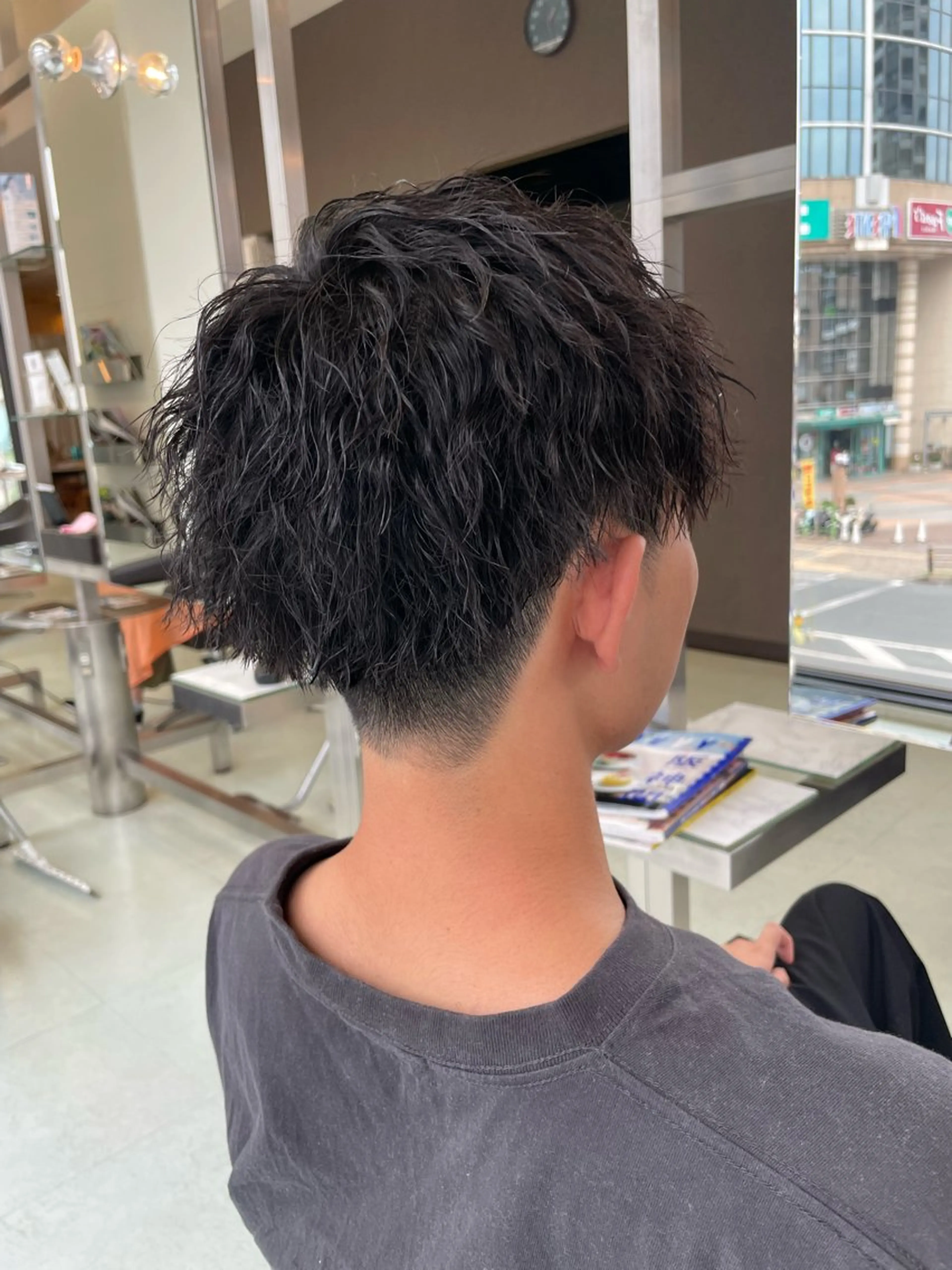 パーマ メンズ カット パーマ ✨トレンド特化美容師 WILL上村　拳吾のヘアスタイル