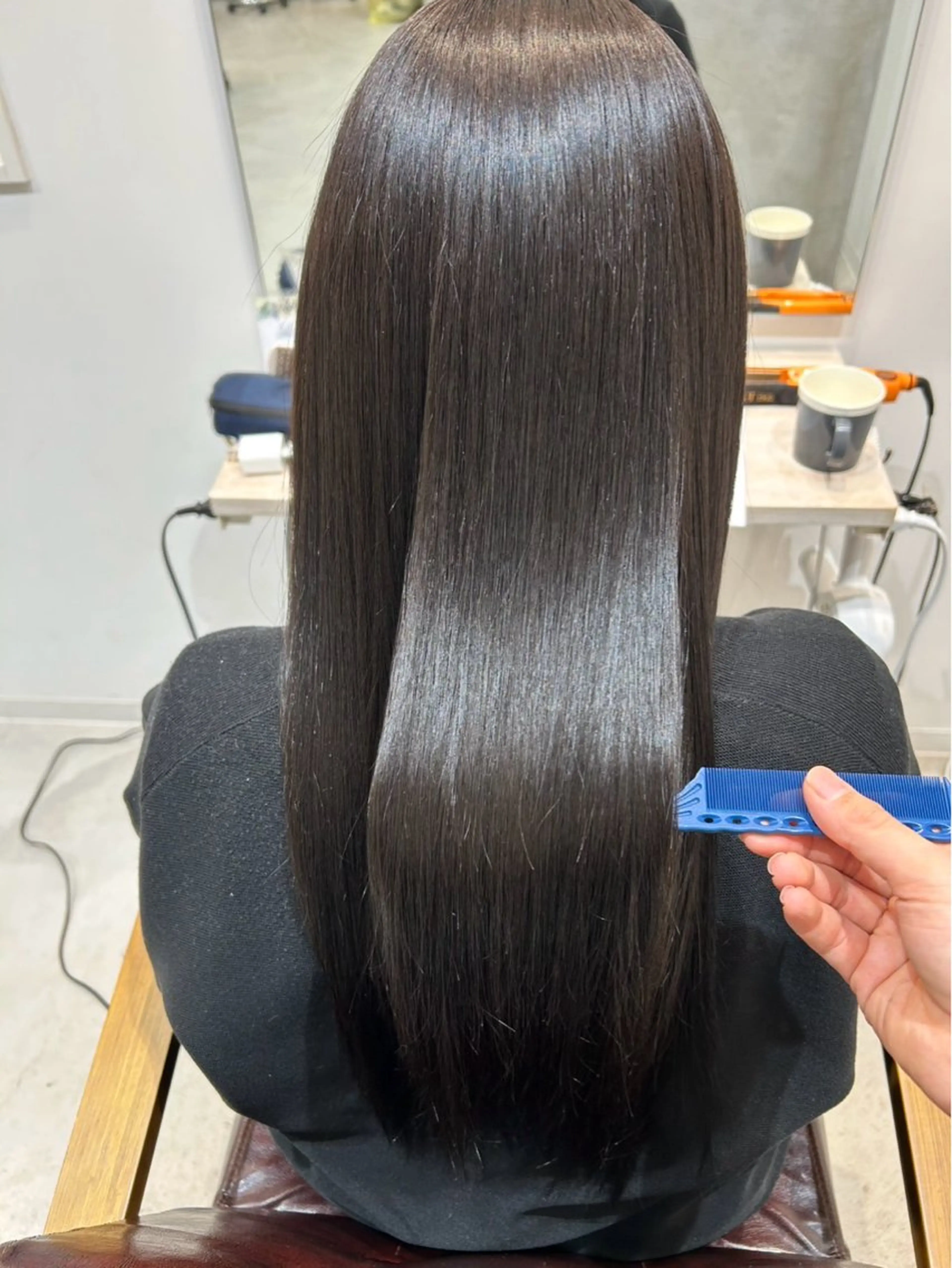 カラー 透明感カラー ハイライトカラー 髪質改善 ヘアカラー 宮田 侑京のヘアスタイル