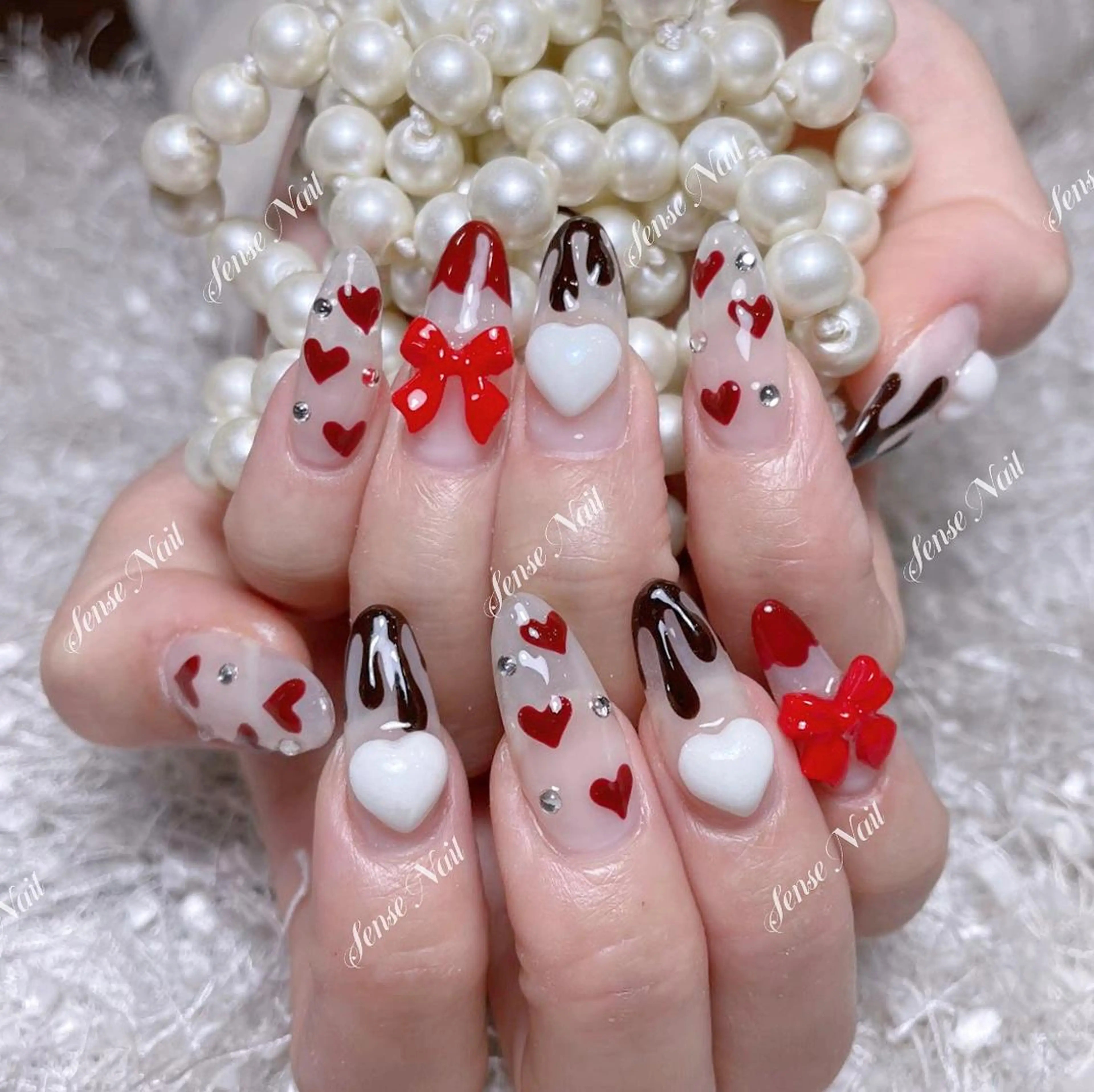 ネイル ハンドネイル Bunny 🐰のネイルデザイン