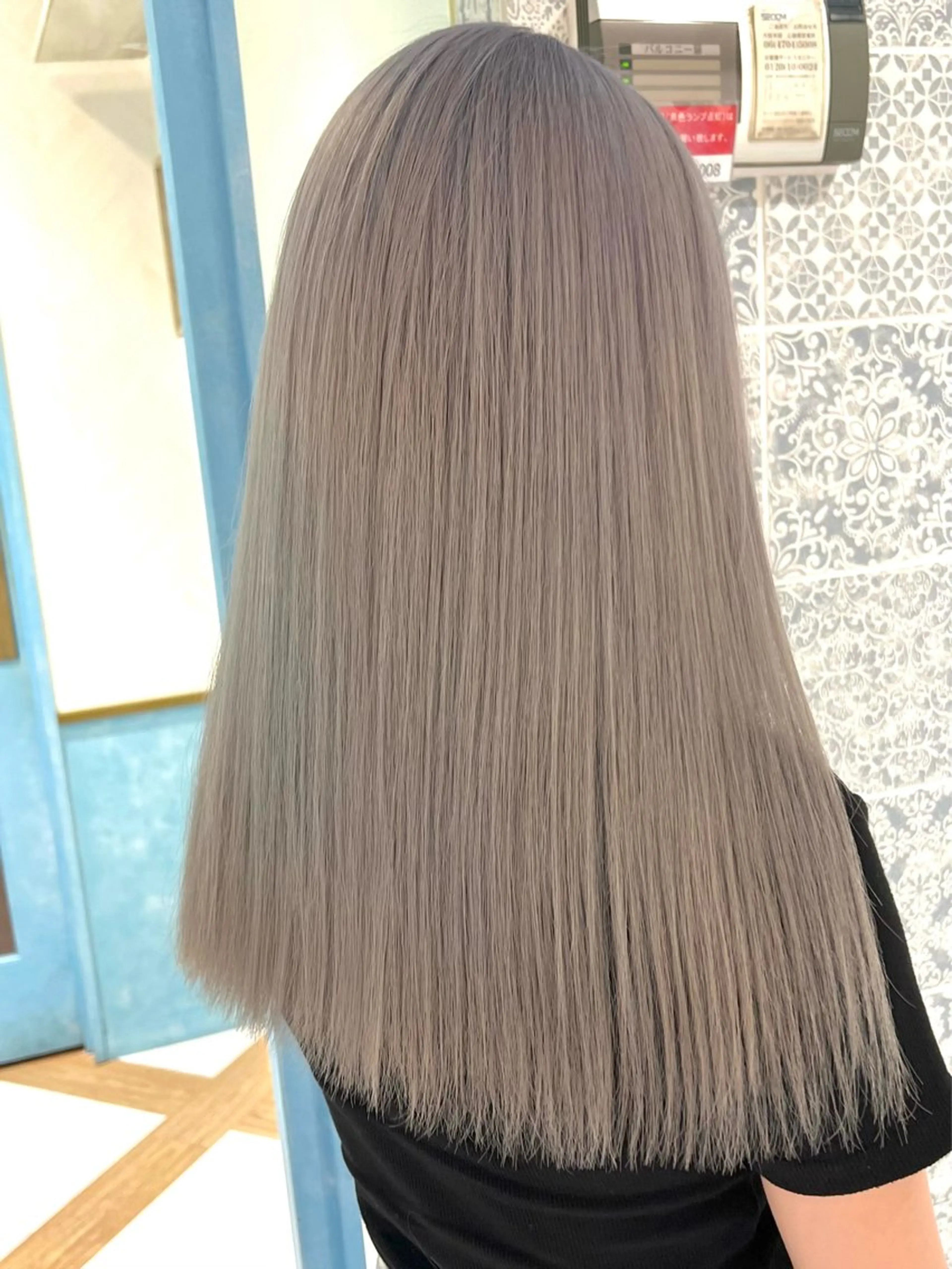 ロング カラー ブリーチ ヘアカラー トリートメント 💕モテ髪💕 小川大輔のヘアスタイル