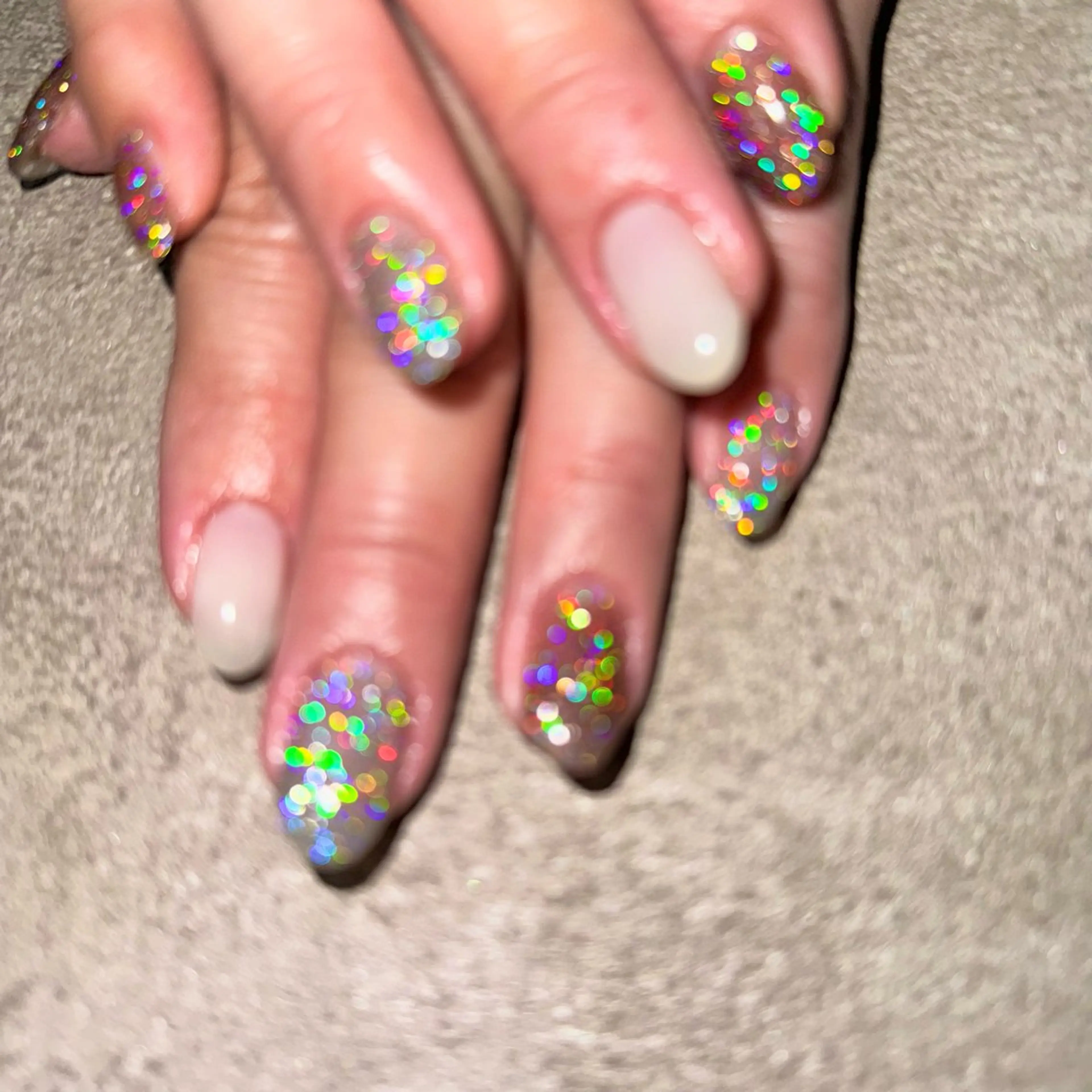 ネイル フラッシュネイル キラキラネイル ラメ(グリッター) Nail Sant Esperanza by SALON DE やす所属・Sant Esperanzaのネイルデザイン