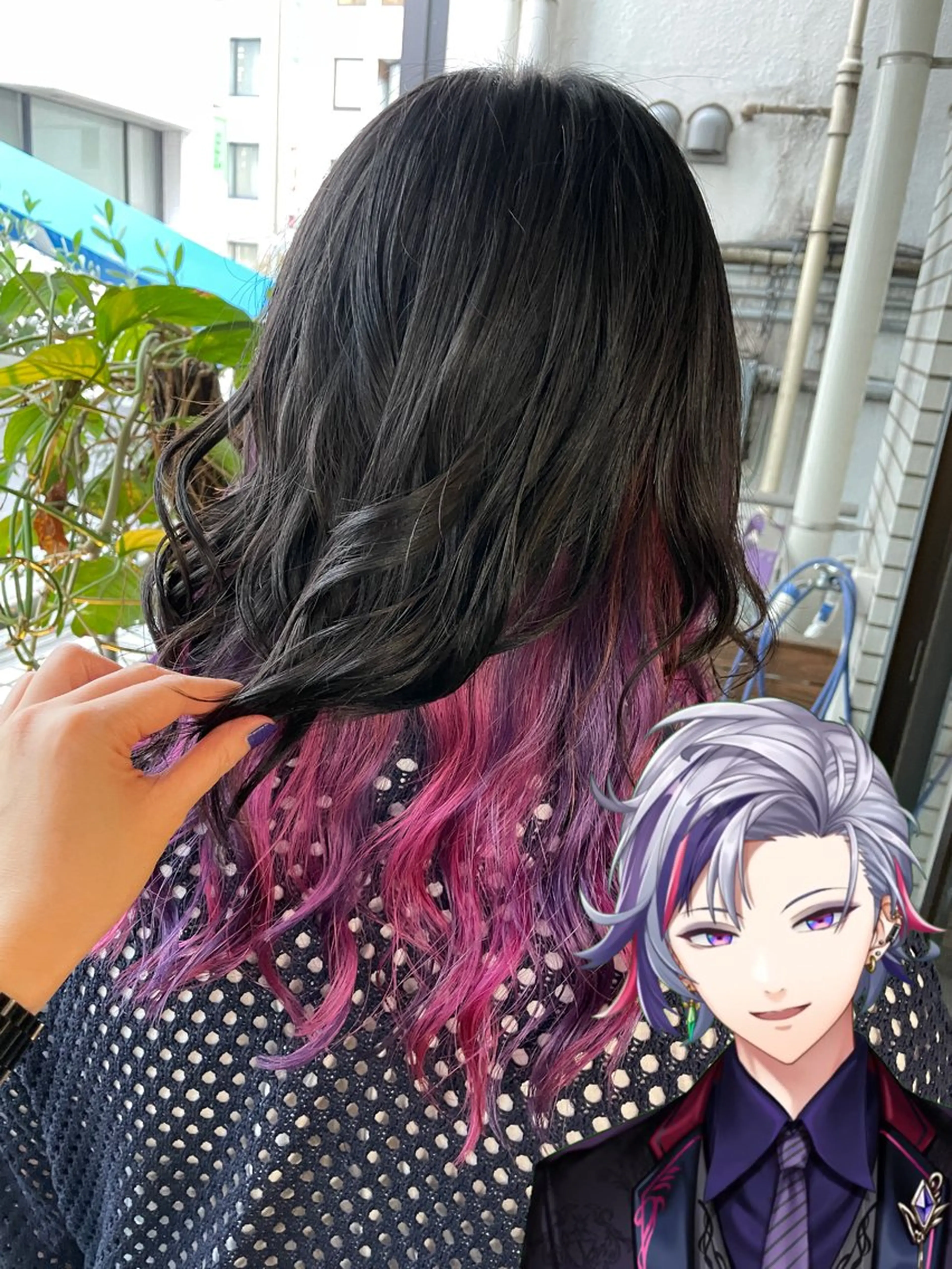 ロング ヘアカラー インナーカラー/池袋 /るかのヘアスタイル