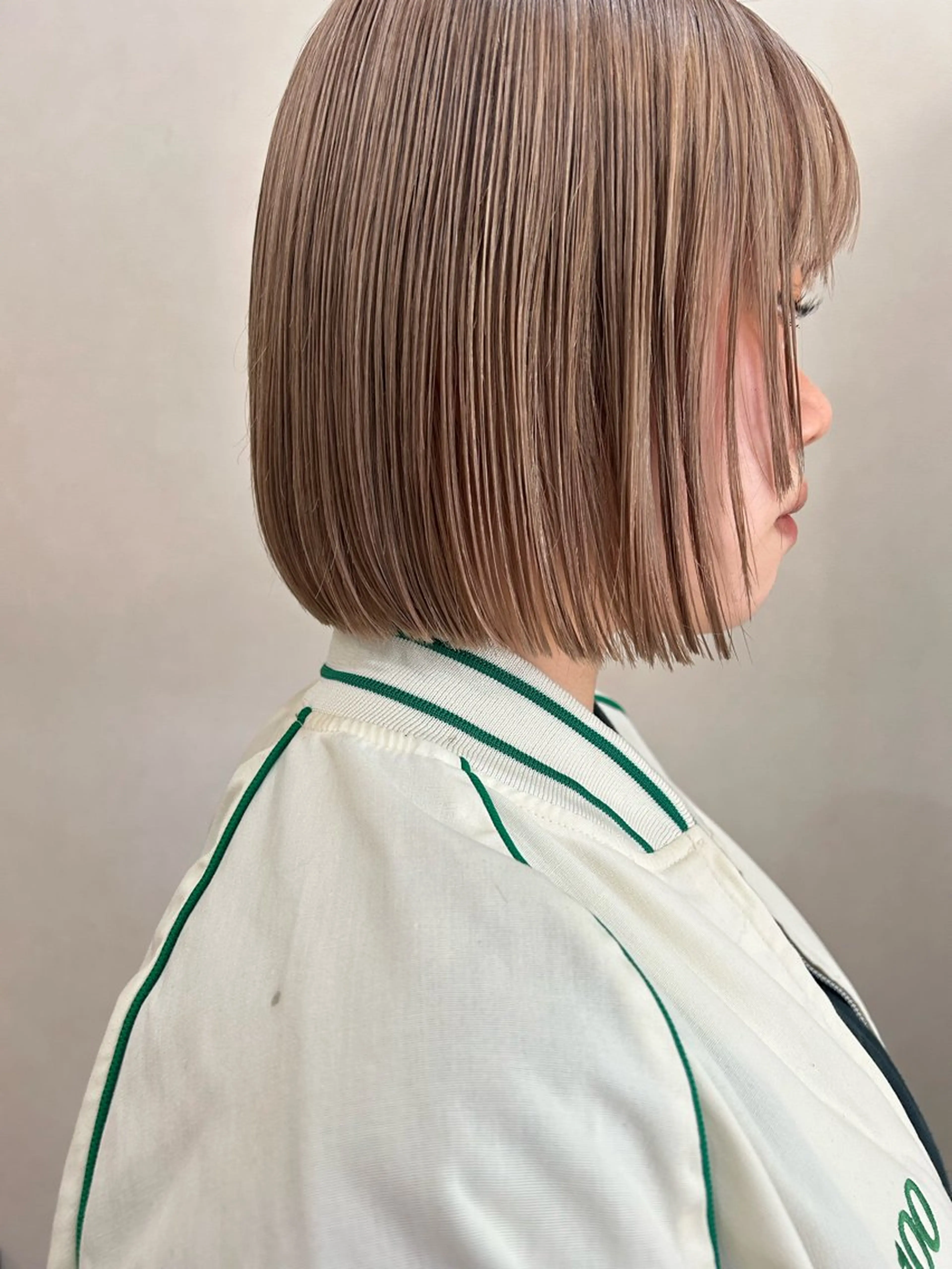 ショート カラー ボブ ボブ/透明感カラー 🧸YUI❤️のヘアスタイル