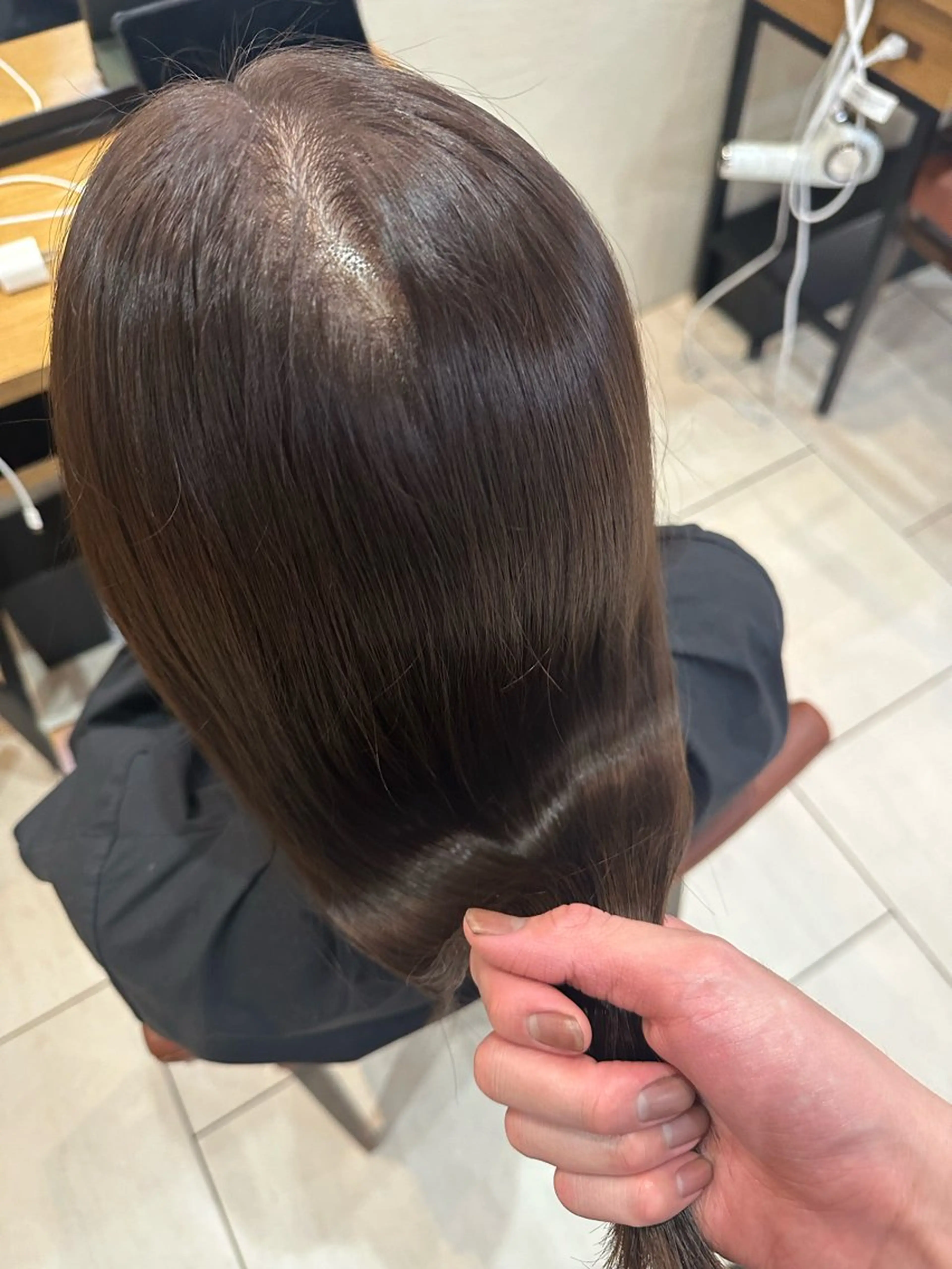 カラー メンズカット/ フェザーパーマ/げんのヘアスタイル