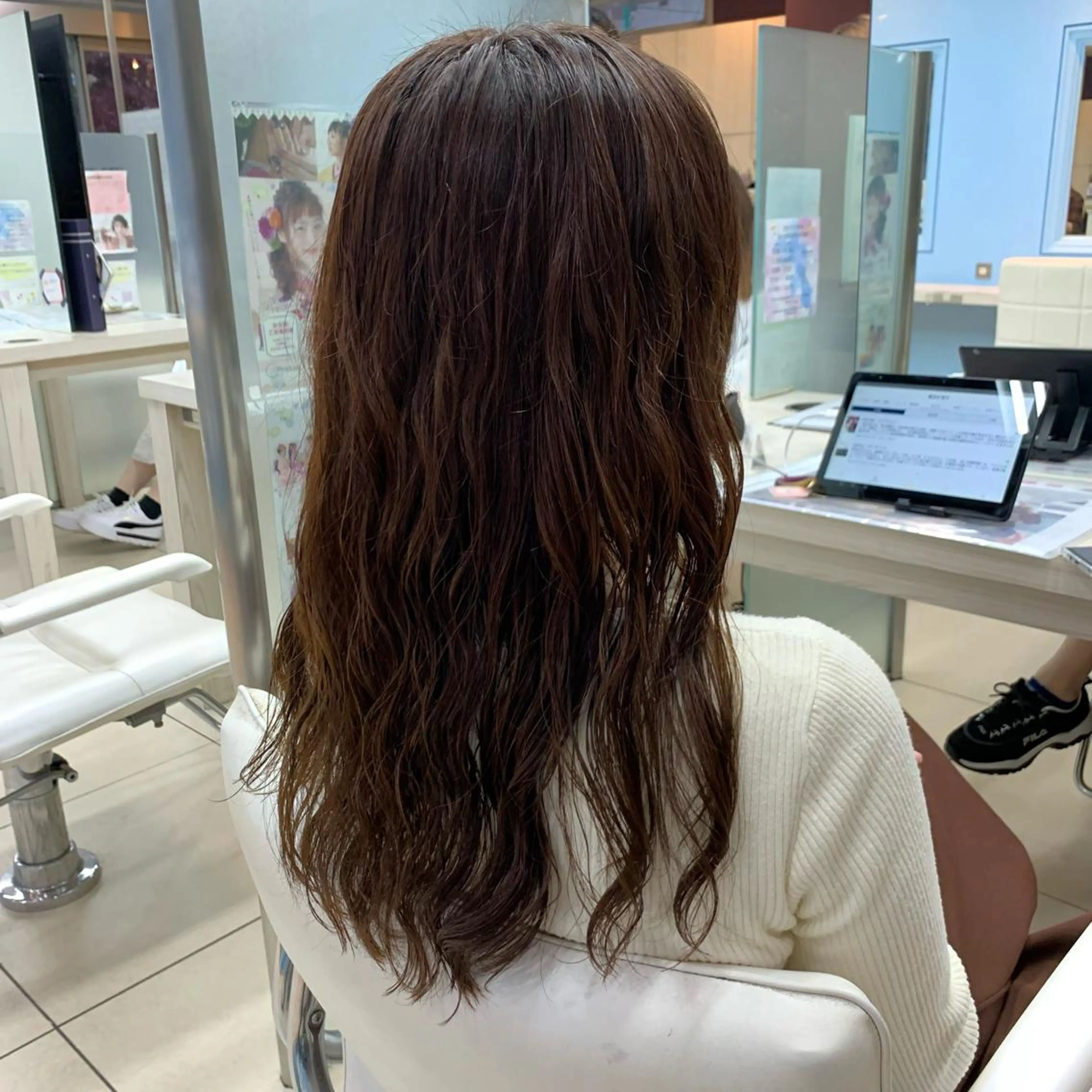 ロング パーマ ウィチ所属・縮毛矯正と髪質改善 ⭐️桐生翼のヘアスタイル