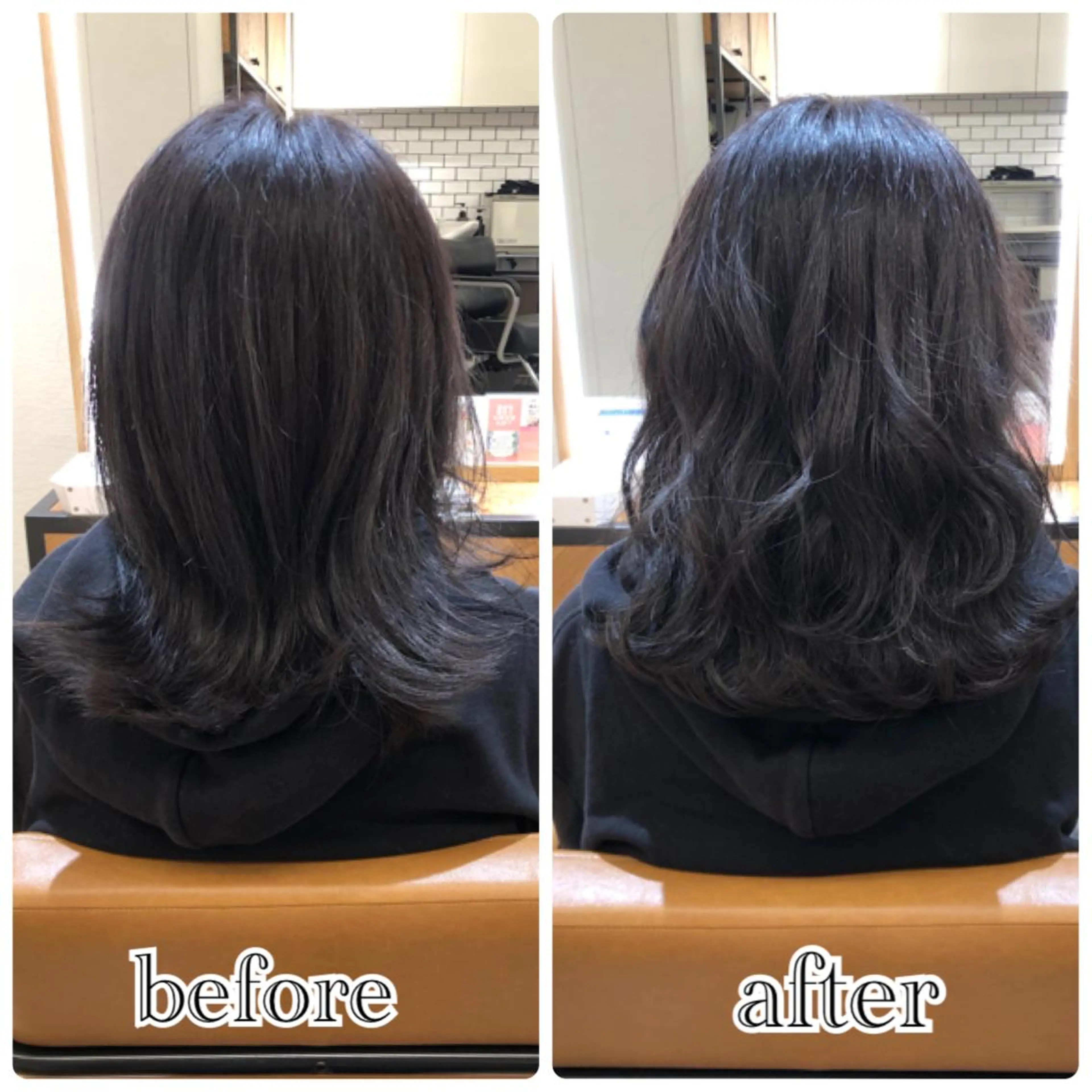 ミディアム ヘアアレンジ トリートメント elements所属・榎 菜摘のヘアスタイル