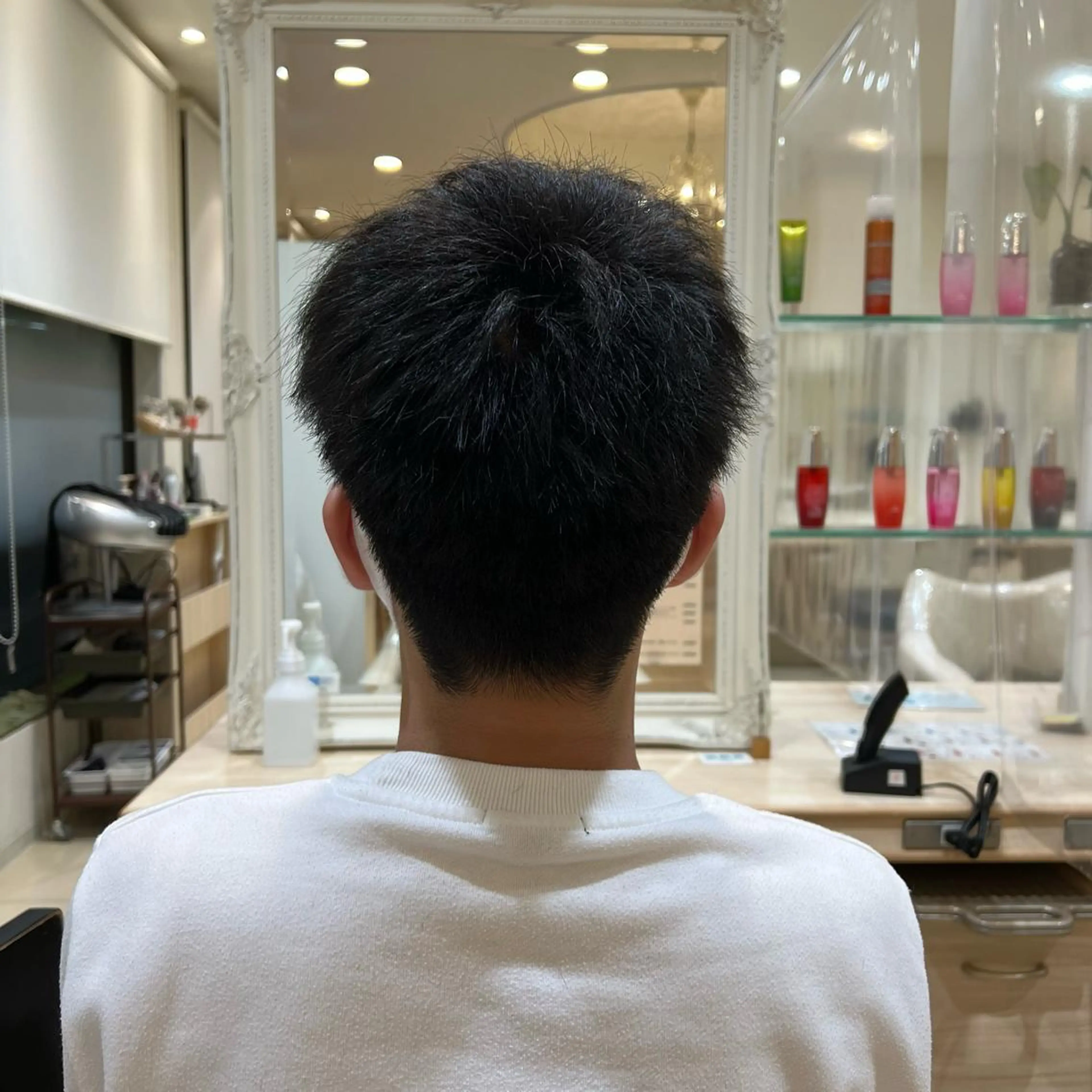 メンズ ダブルカラー🌷✨ 守屋紗希のヘアスタイル