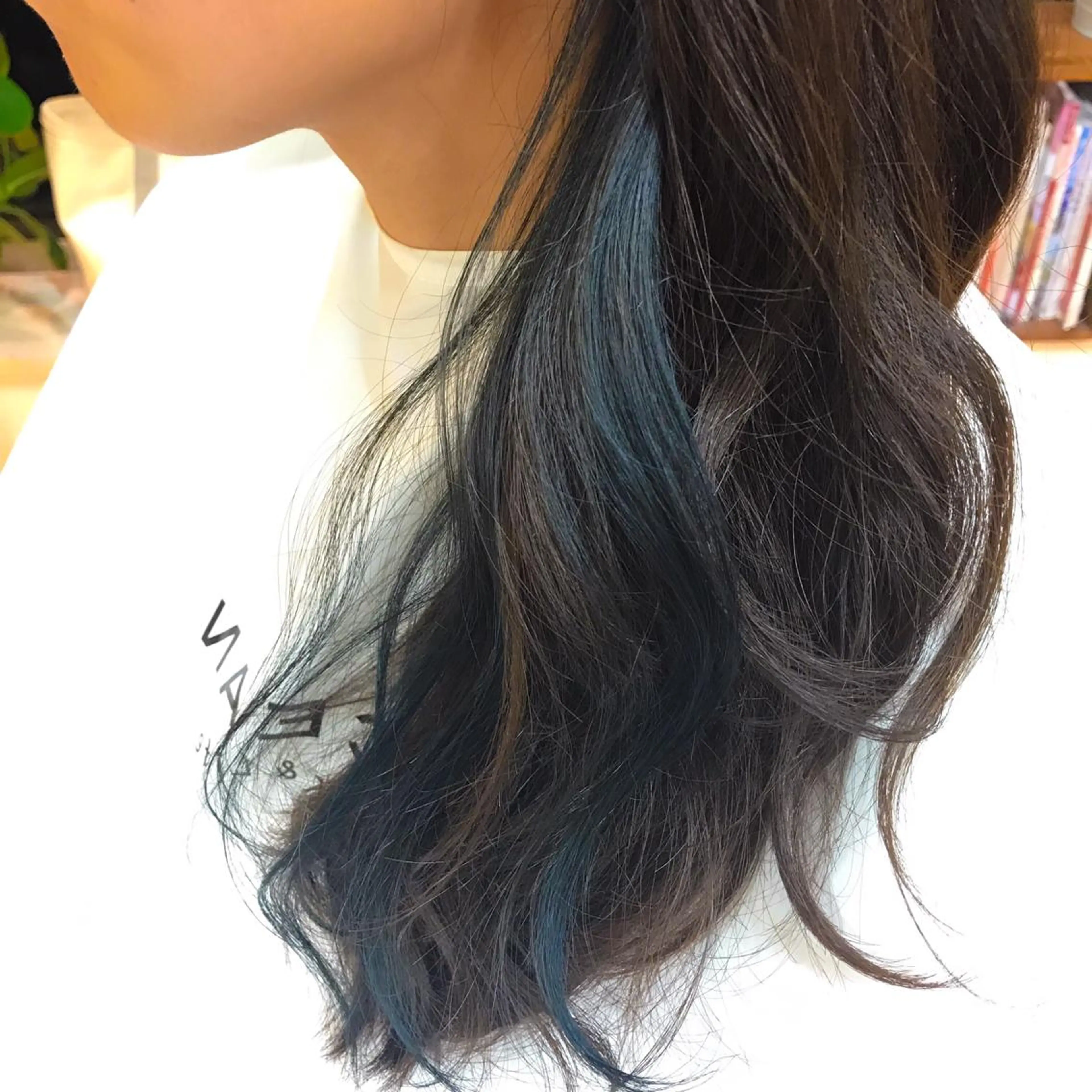 ロング カラー インナーカラー カット ヘアカラー トップスタイリスト 藤原 純のヘアスタイル