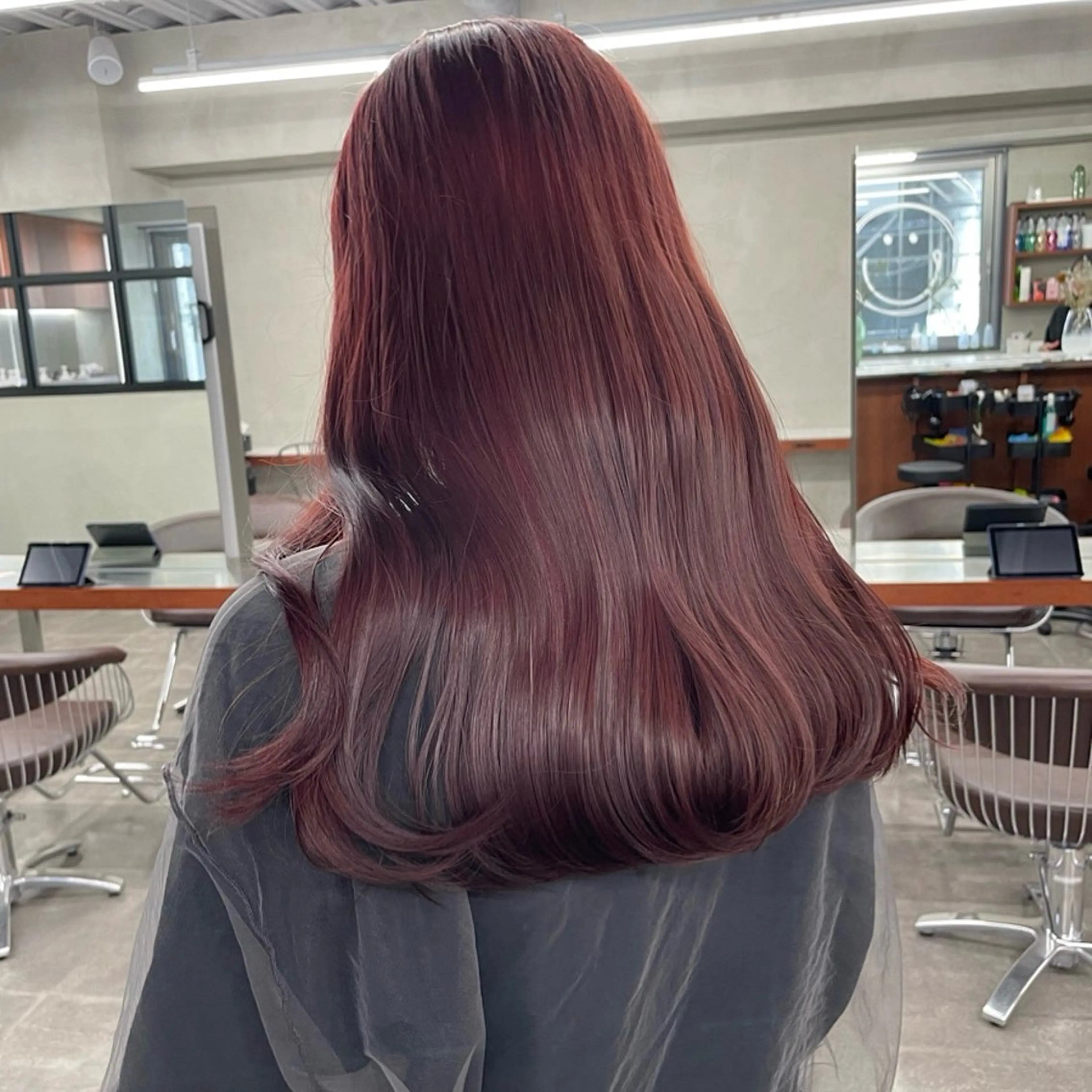 ロング カラー カット ヘアカラー トリートメント 🍒暖色カラー🍒 渋谷/YUUのヘアスタイル