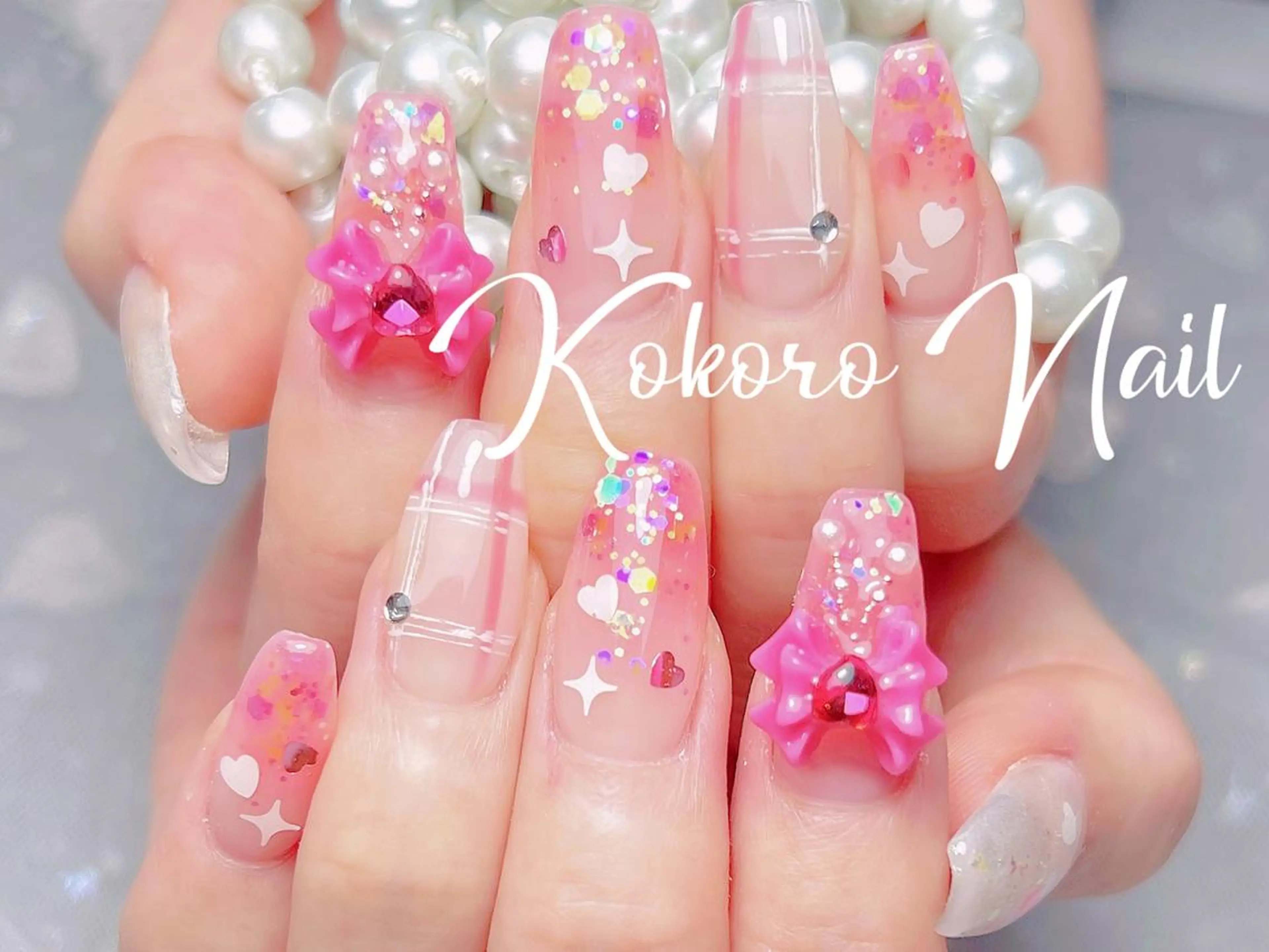 ネイル ハンドネイル 💗KOKORO NAIL💗のネイルデザイン