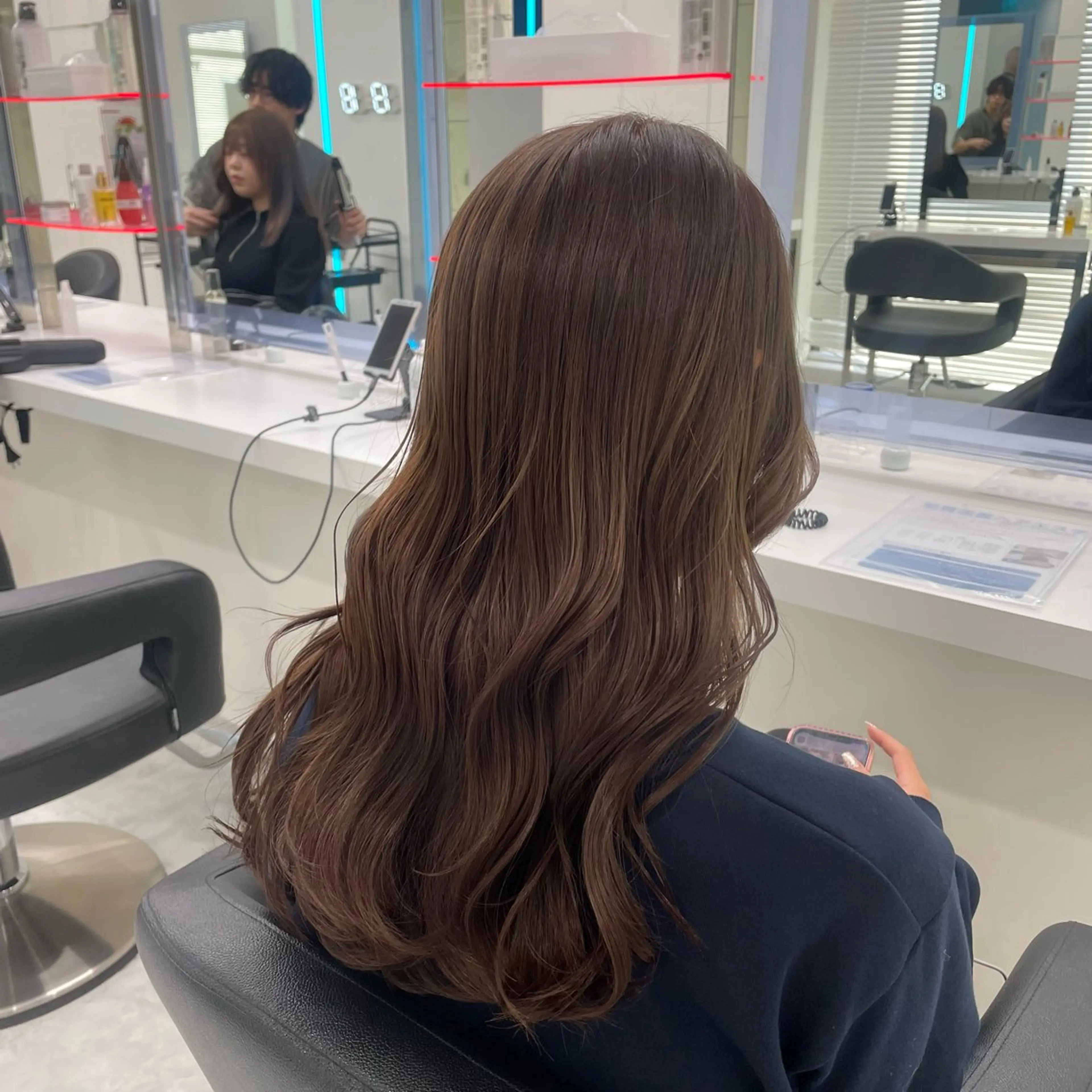 ミディアム 大人っぽ上品🤍韓国 レイヤー🤍ふうがのヘアスタイル