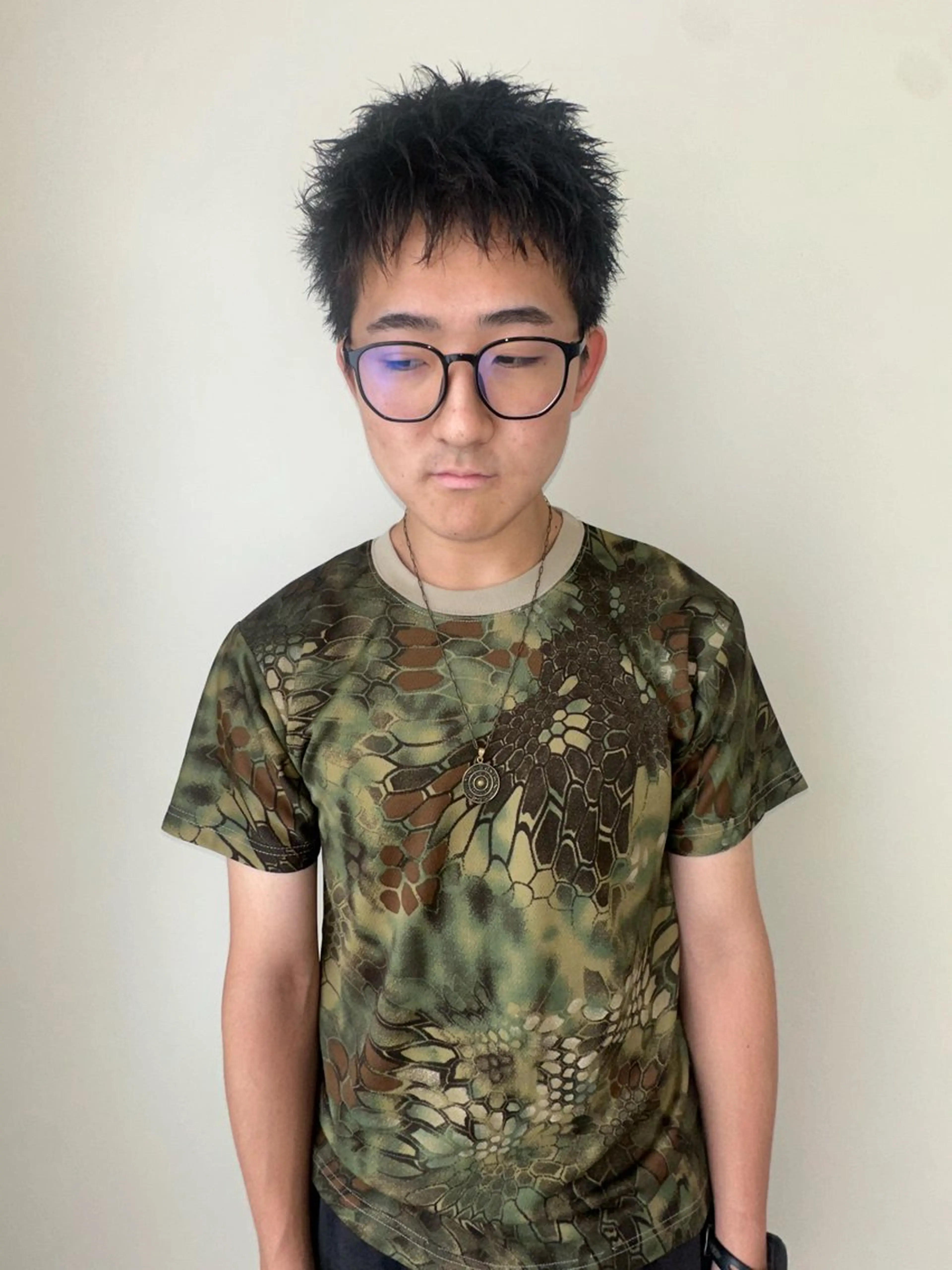 メンズ カット そーた/メンズ/ デザインカラー/のヘアスタイル