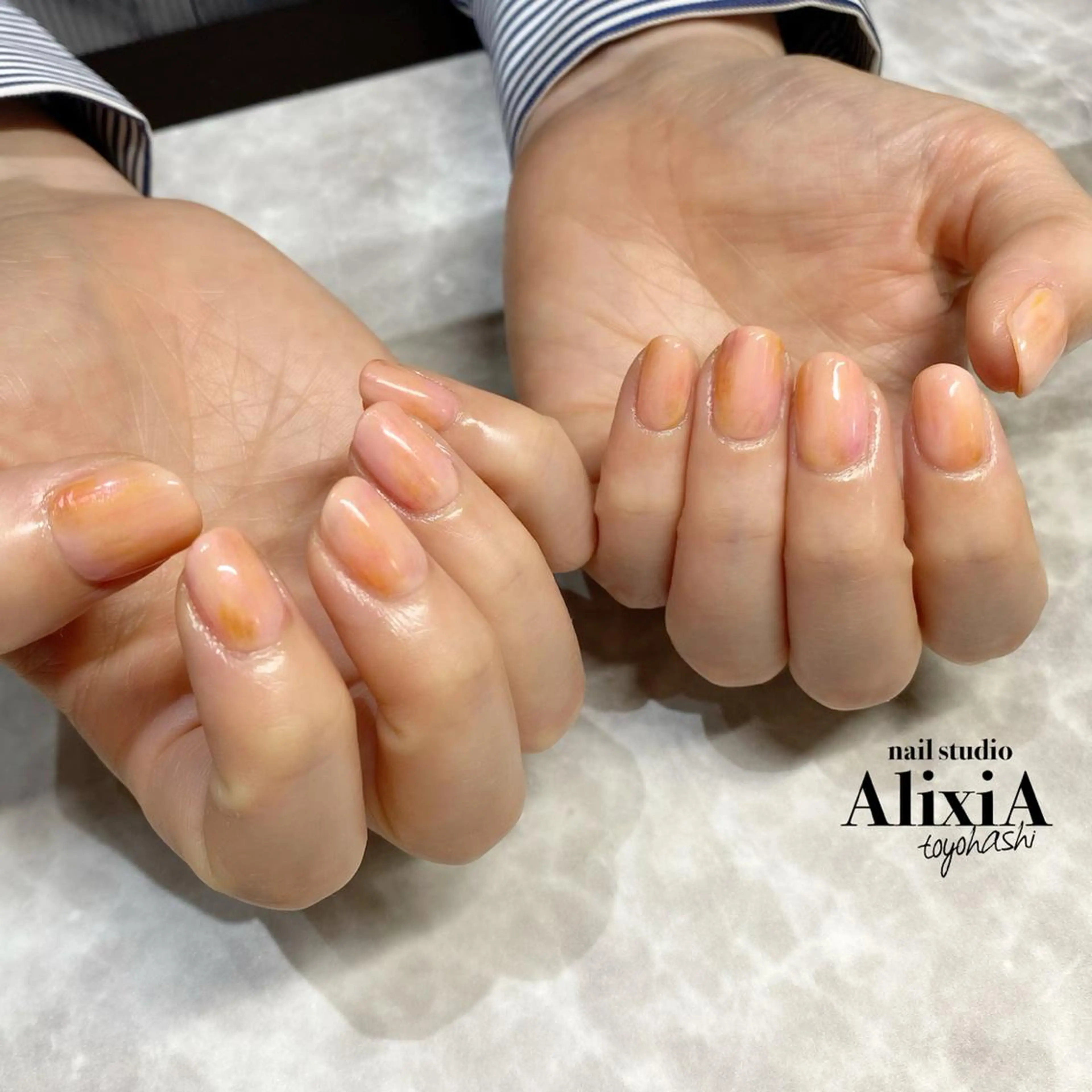 ネイル ハンドネイル AlixiA   nail studio所属・AlixiA ゆみのネイルデザイン