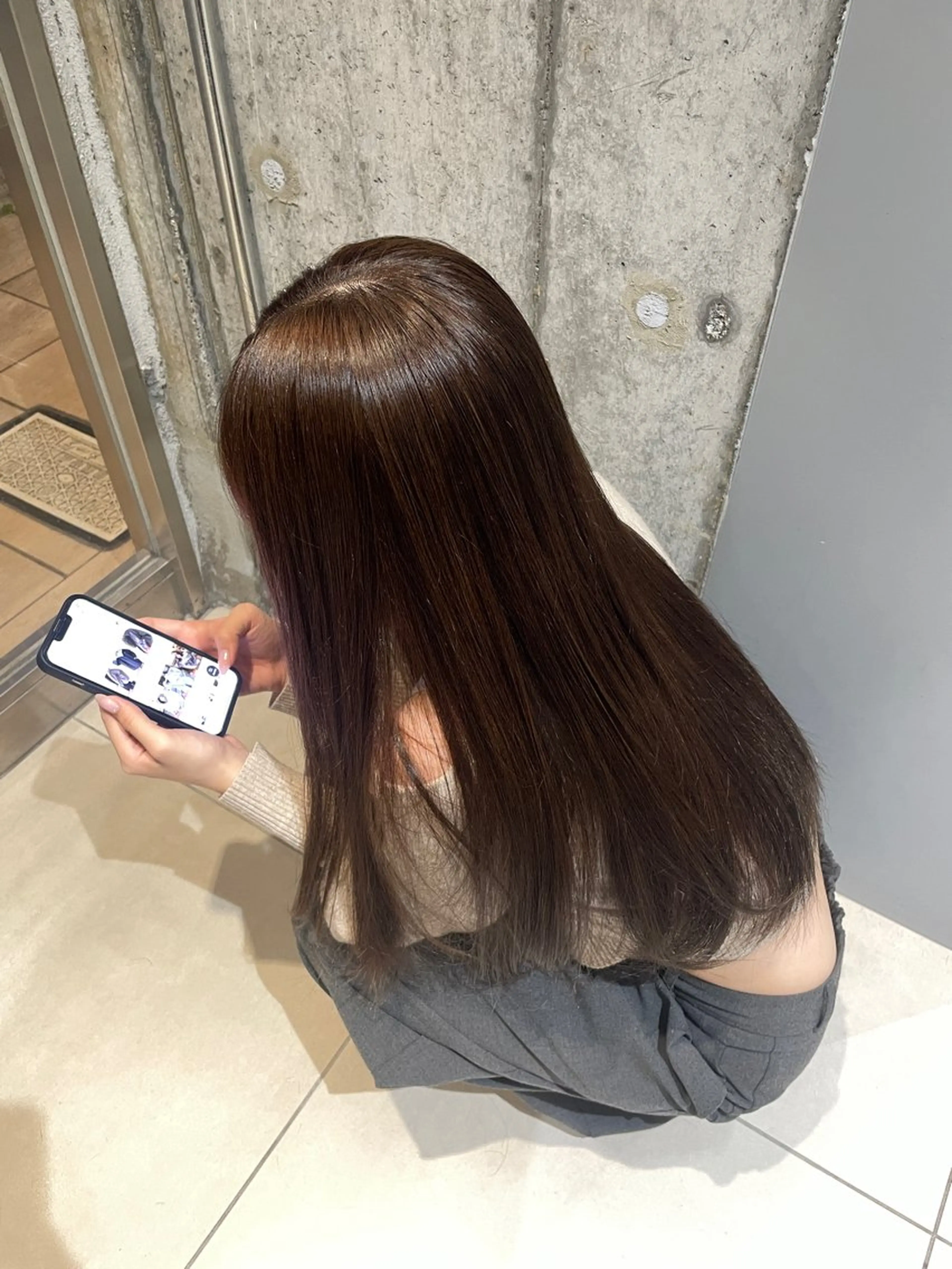 カラー ヘアカラー 🌷柔らかカラー🍑 Miyu🪽のヘアスタイル