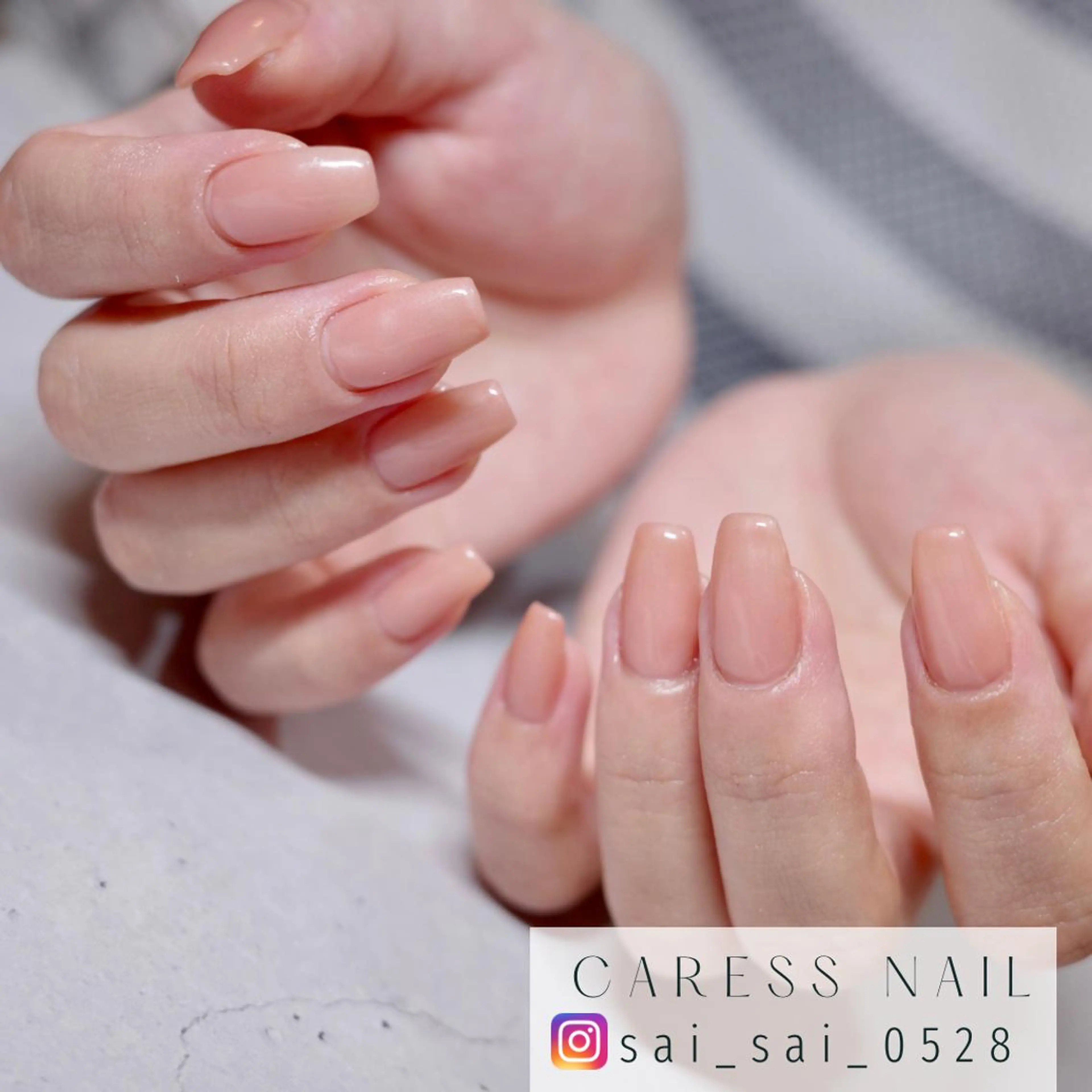 ネイル ハンドネイル caress  nail カレスネイル　代々木上原所属・カレスネイル さいのネイルデザイン
