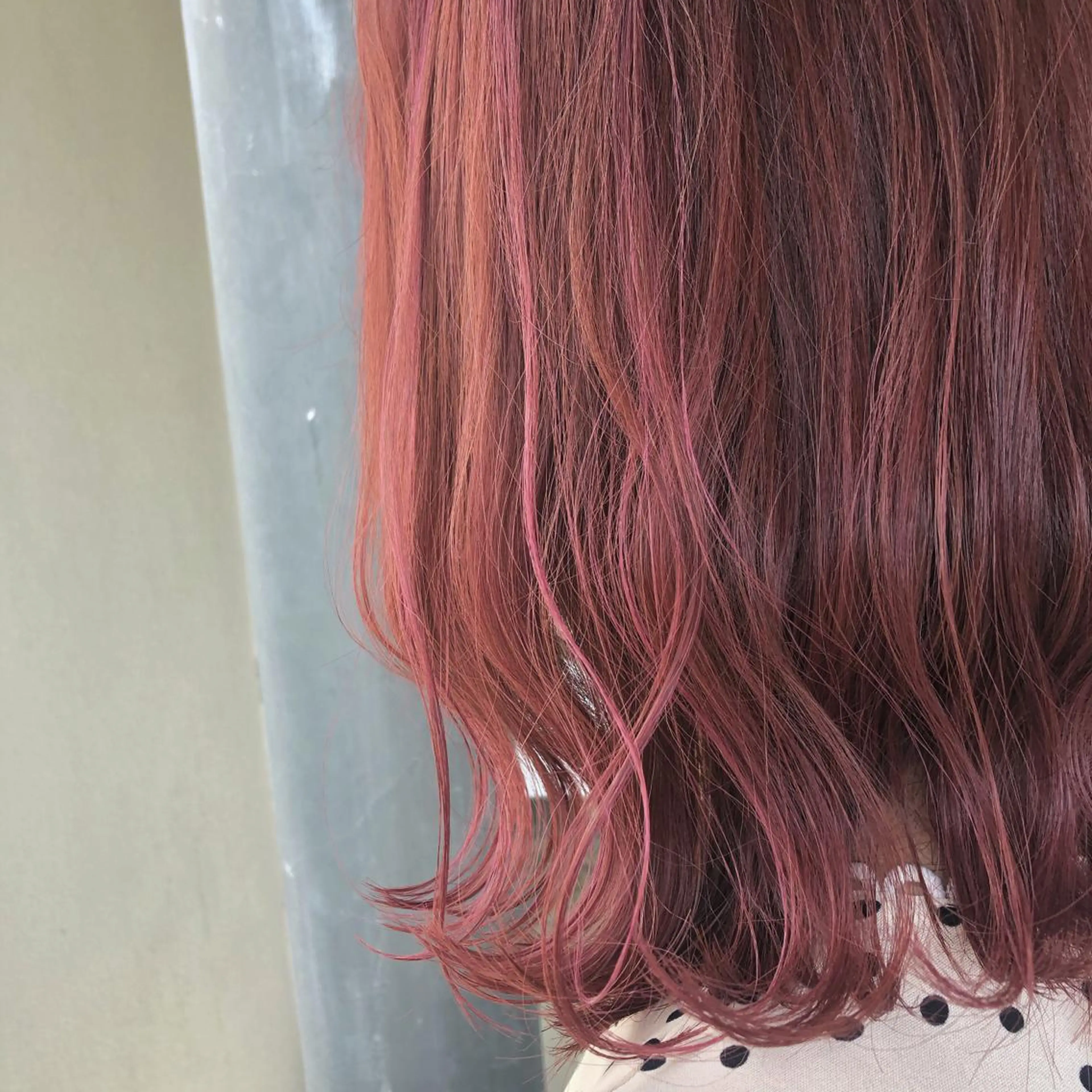 ミディアム カラー カット ヘアカラー 小森 樹奈のヘアスタイル