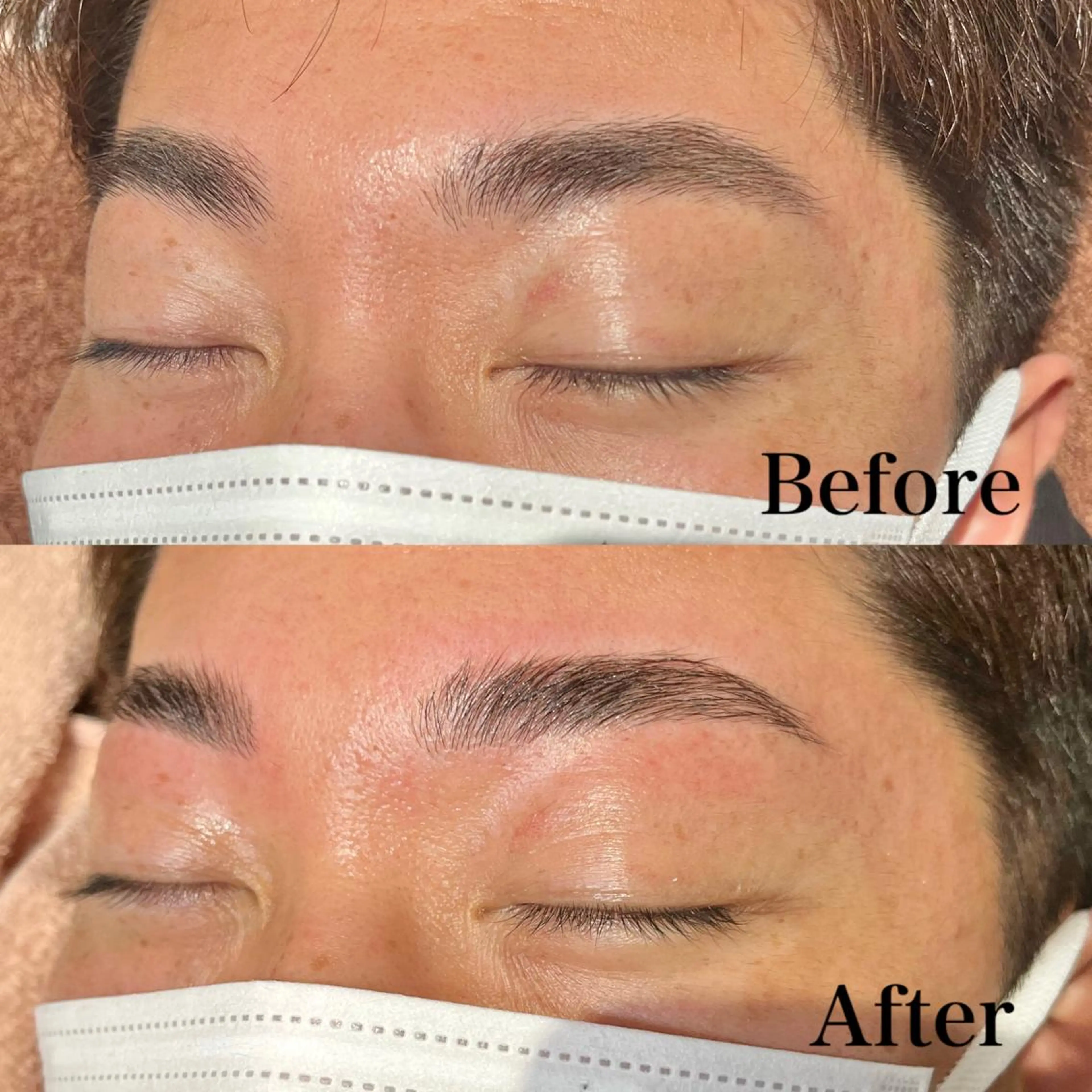 メンズ アイブロウ ガレリアエレガンテ /栄🎀ななか🎀のマツエク・マツパデザイン