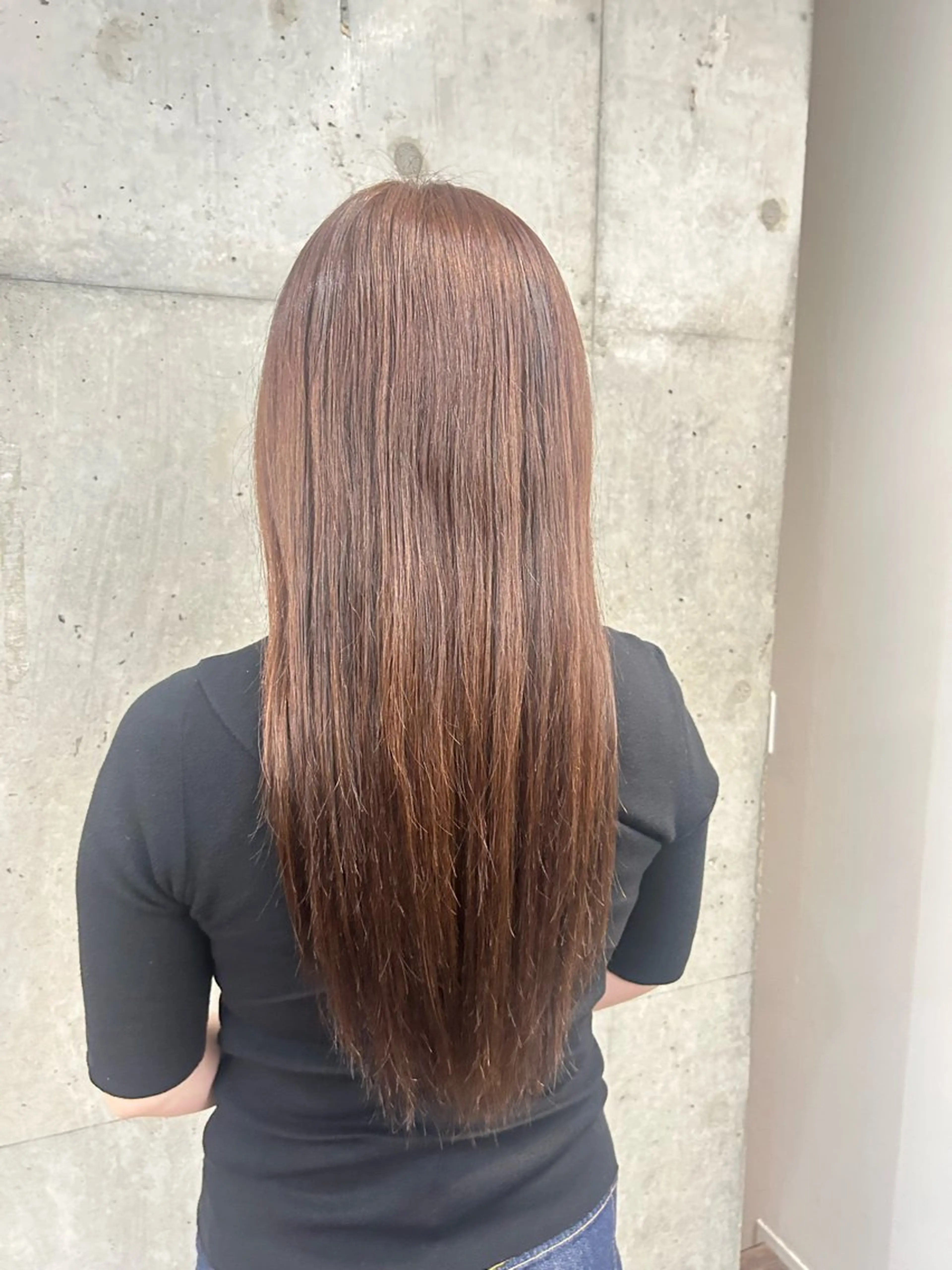 ロング くわこ ひなたのヘアスタイル