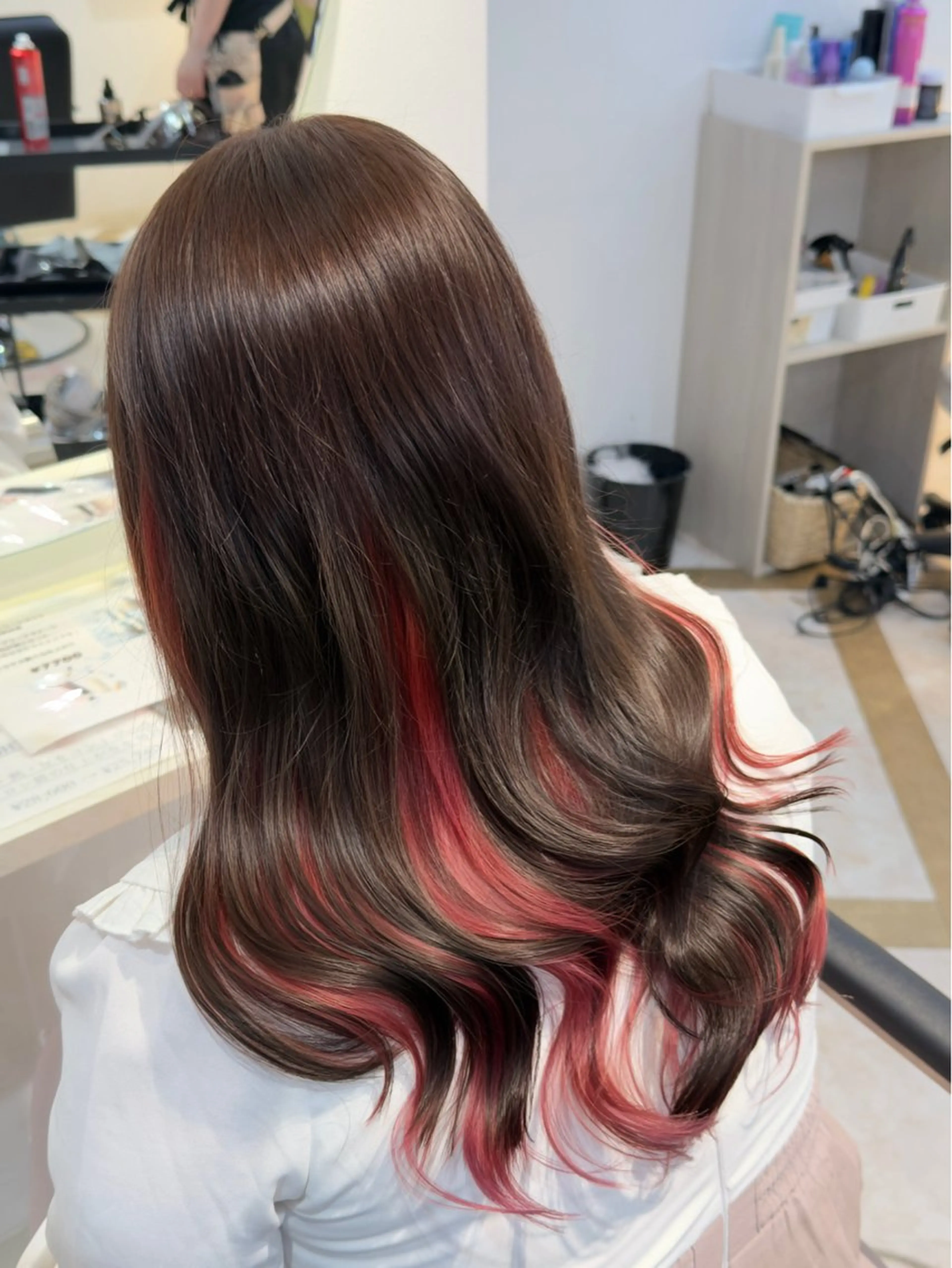 セミロング カラー ヘアカラー せいと/カット/ カラー/縮毛矯正のヘアスタイル