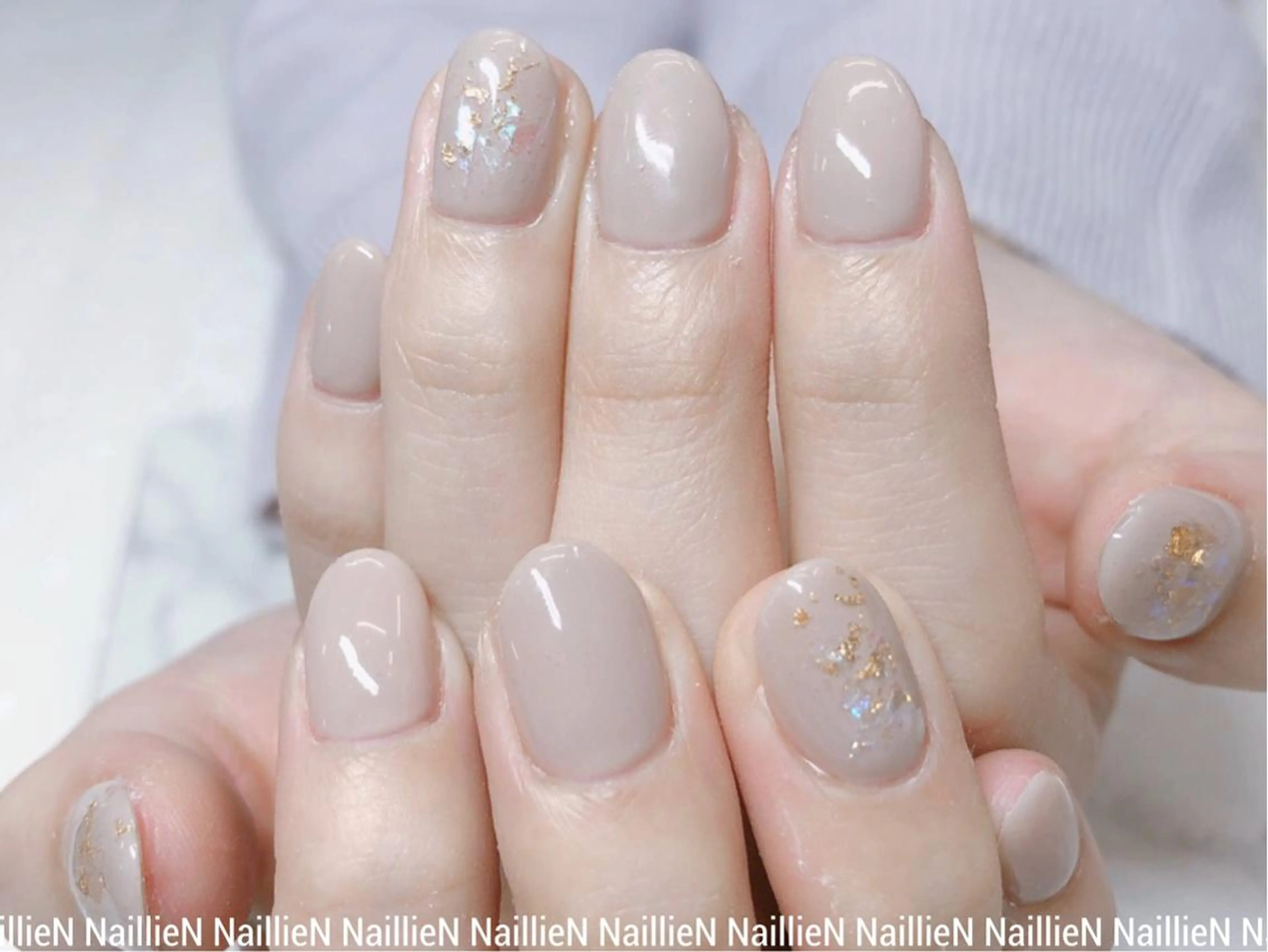 ネイル オーロラネイル Nail lieNのネイルデザイン