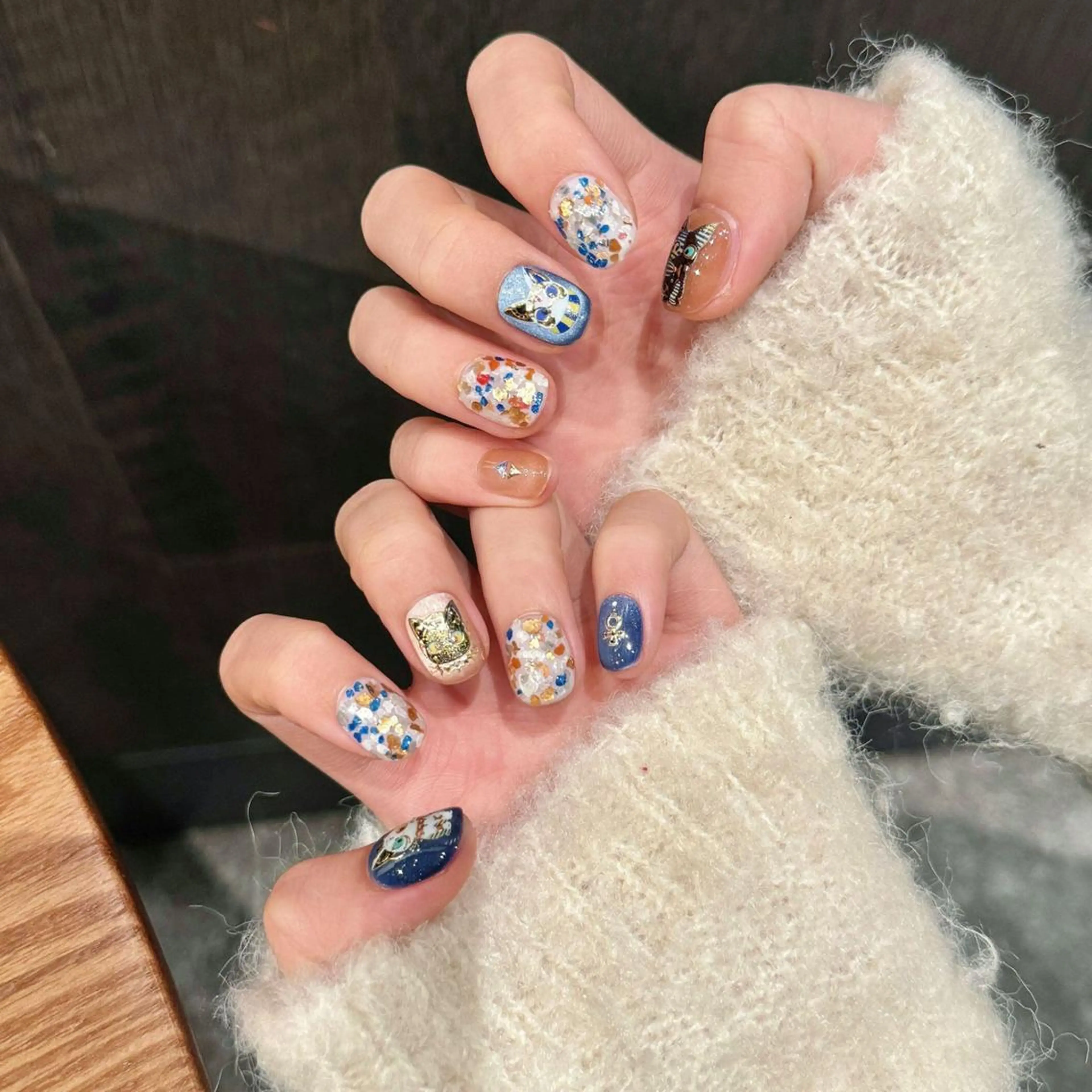 ネイル ジェルネイル スカルプネイル ネイルチップ KIMI 🐰のネイルデザイン