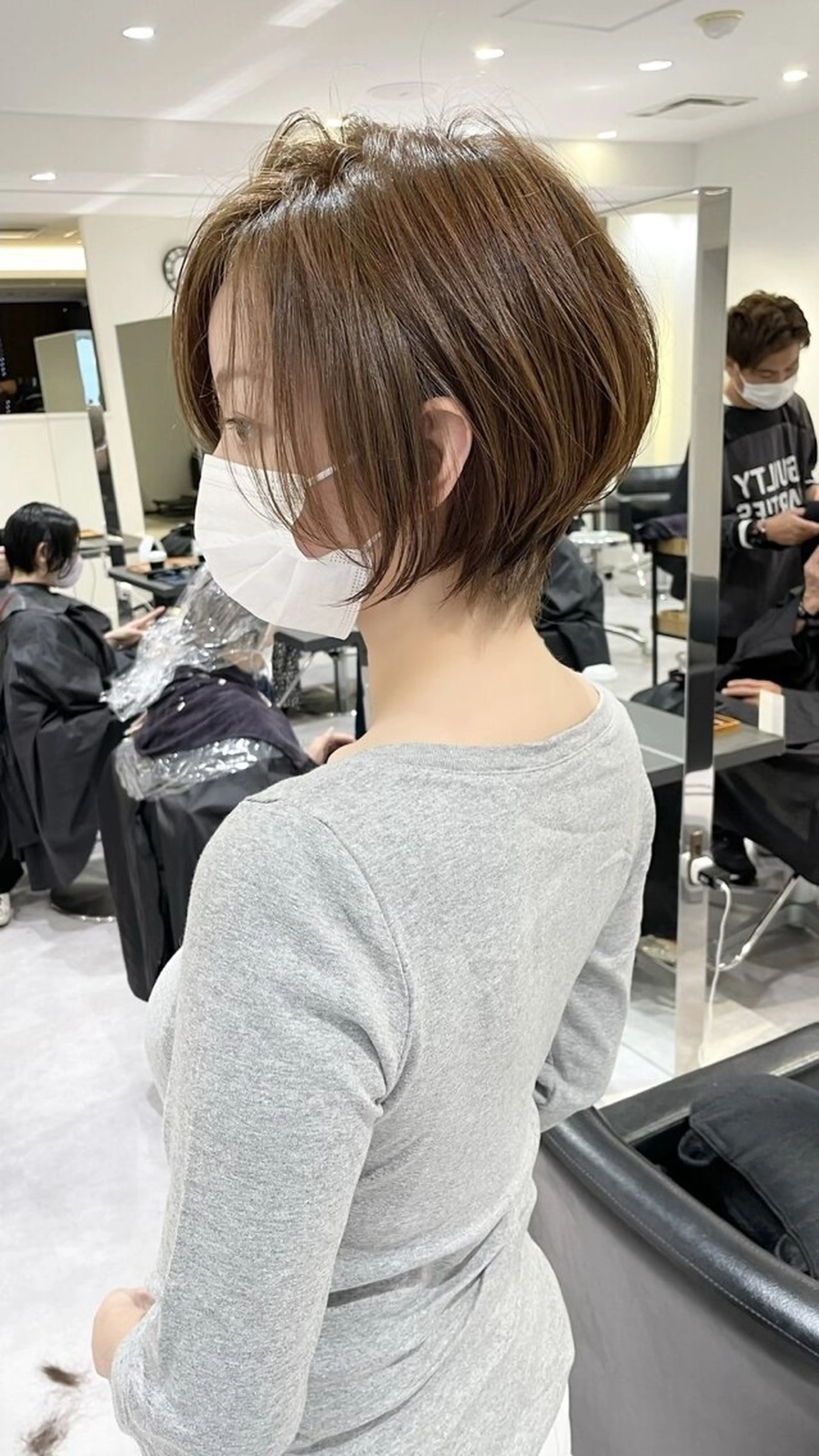 ショート 大人女性お悩み解決 ショート/伊波のヘアスタイル