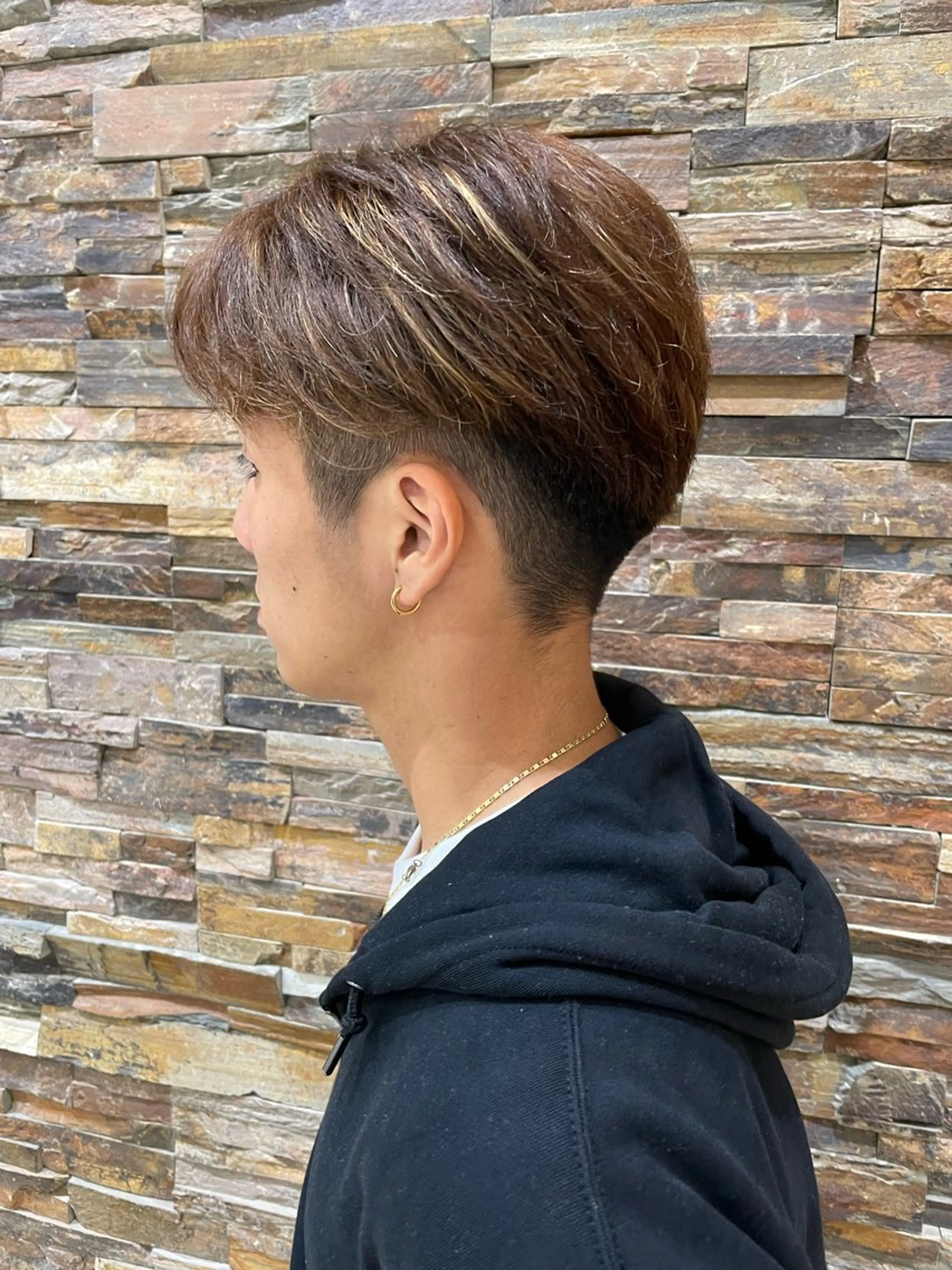 メンズ 岩尾 瑛斗のヘアスタイル