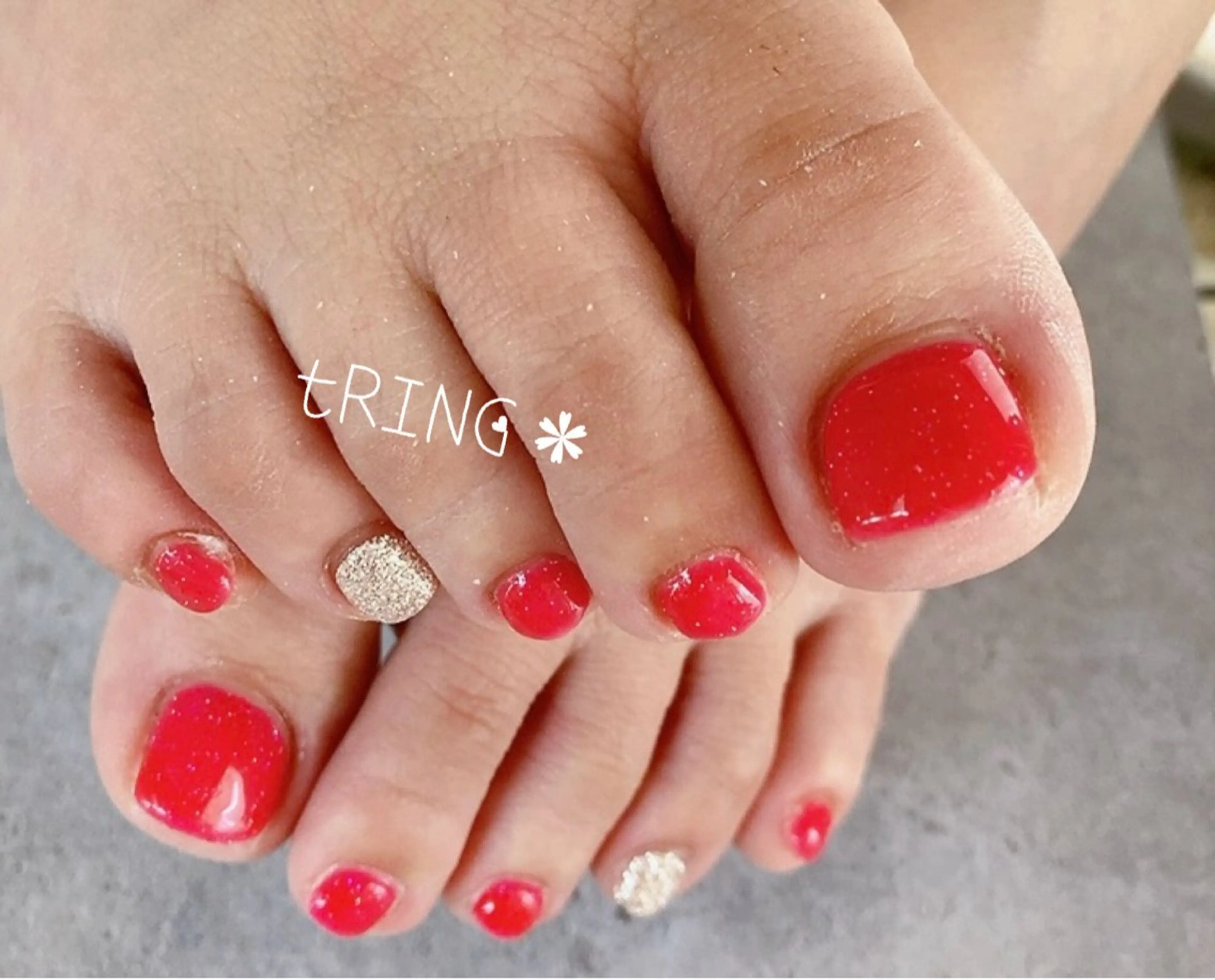 ネイル ハンドネイル tRING* しいの木台のネイルデザイン