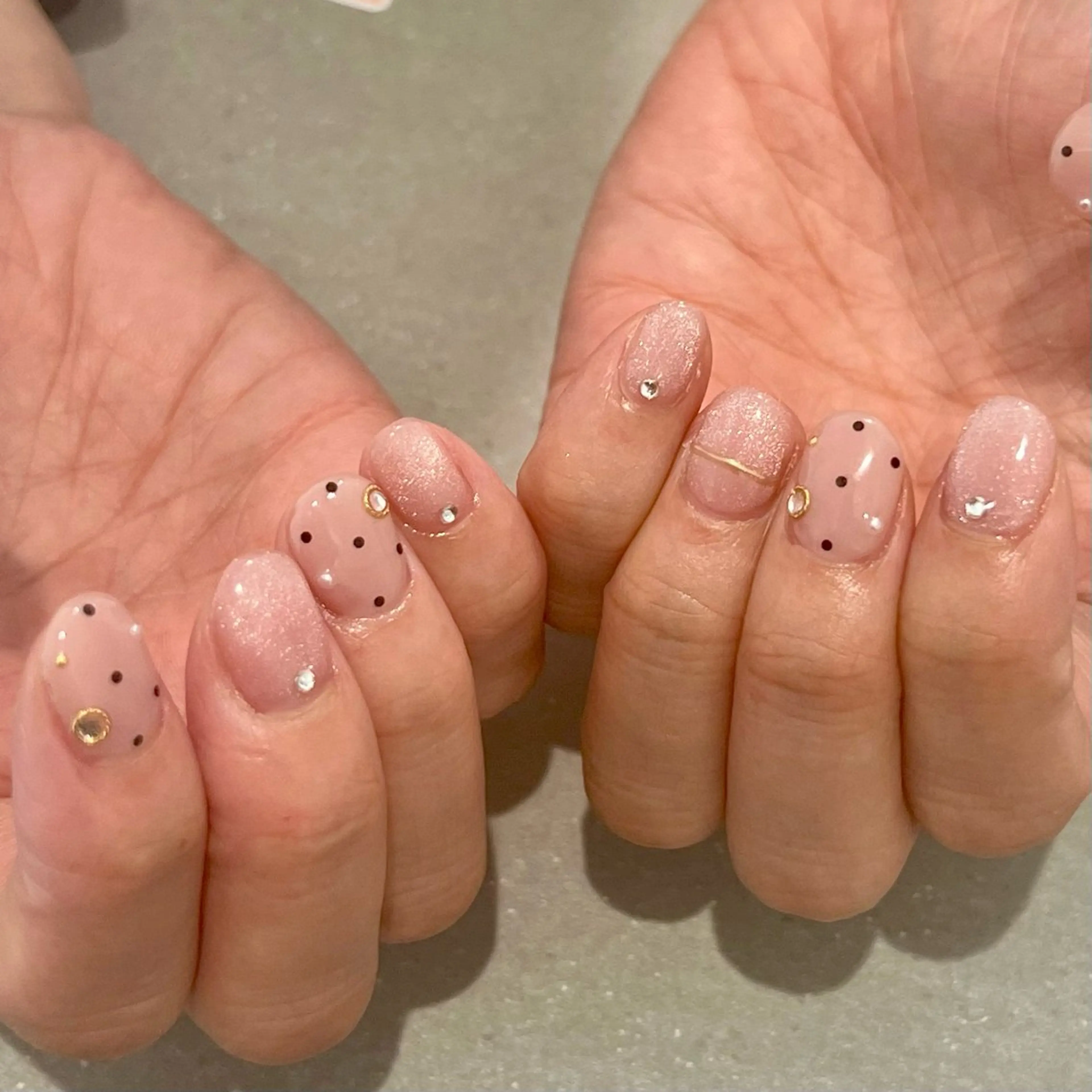ネイル アートネイル 持ち込み nail salon Cherimのネイルデザイン