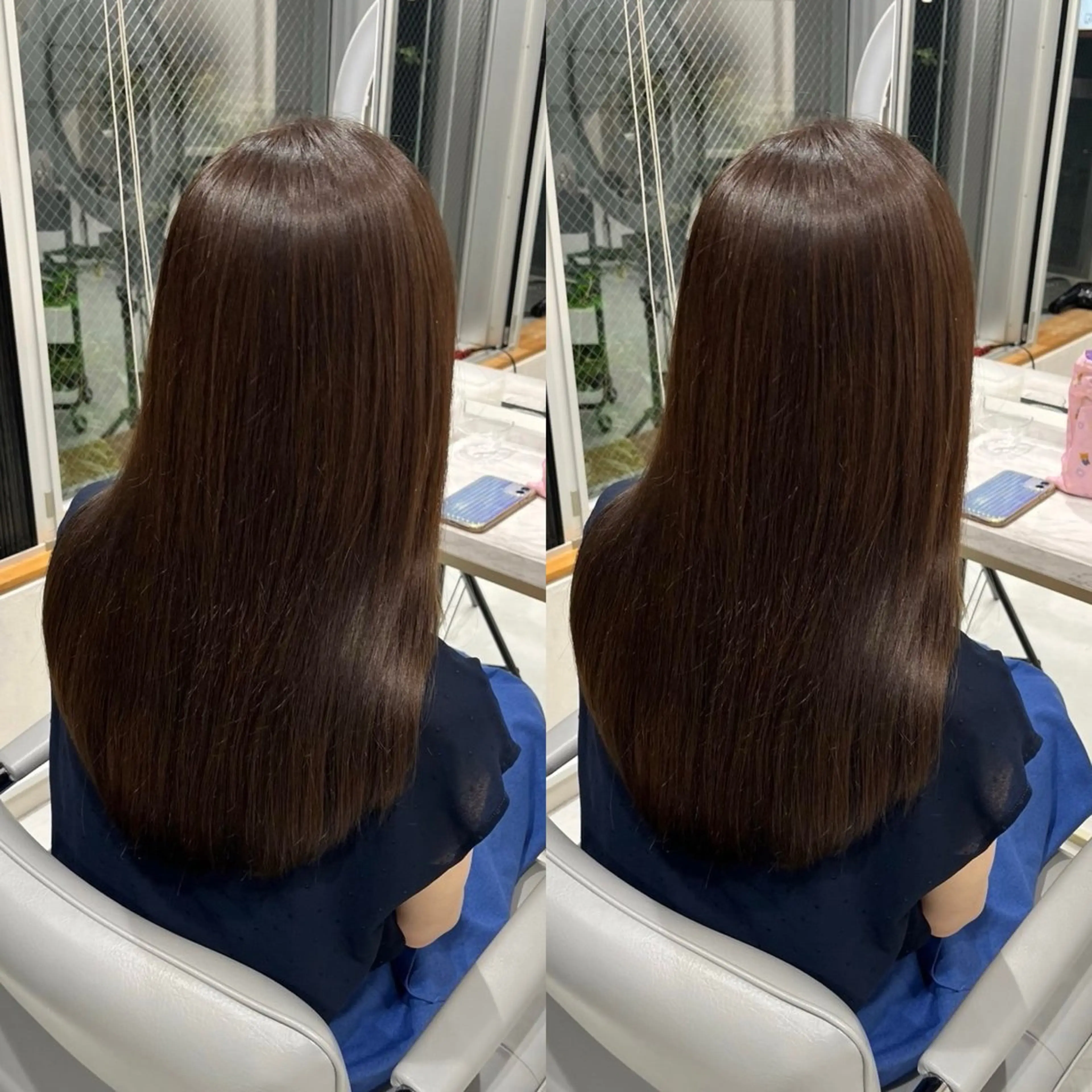 セミロング 半個室サロンyoures hair 髪質改善トリートメント東新宿店所属・榊原 竜弥のヘアスタイル