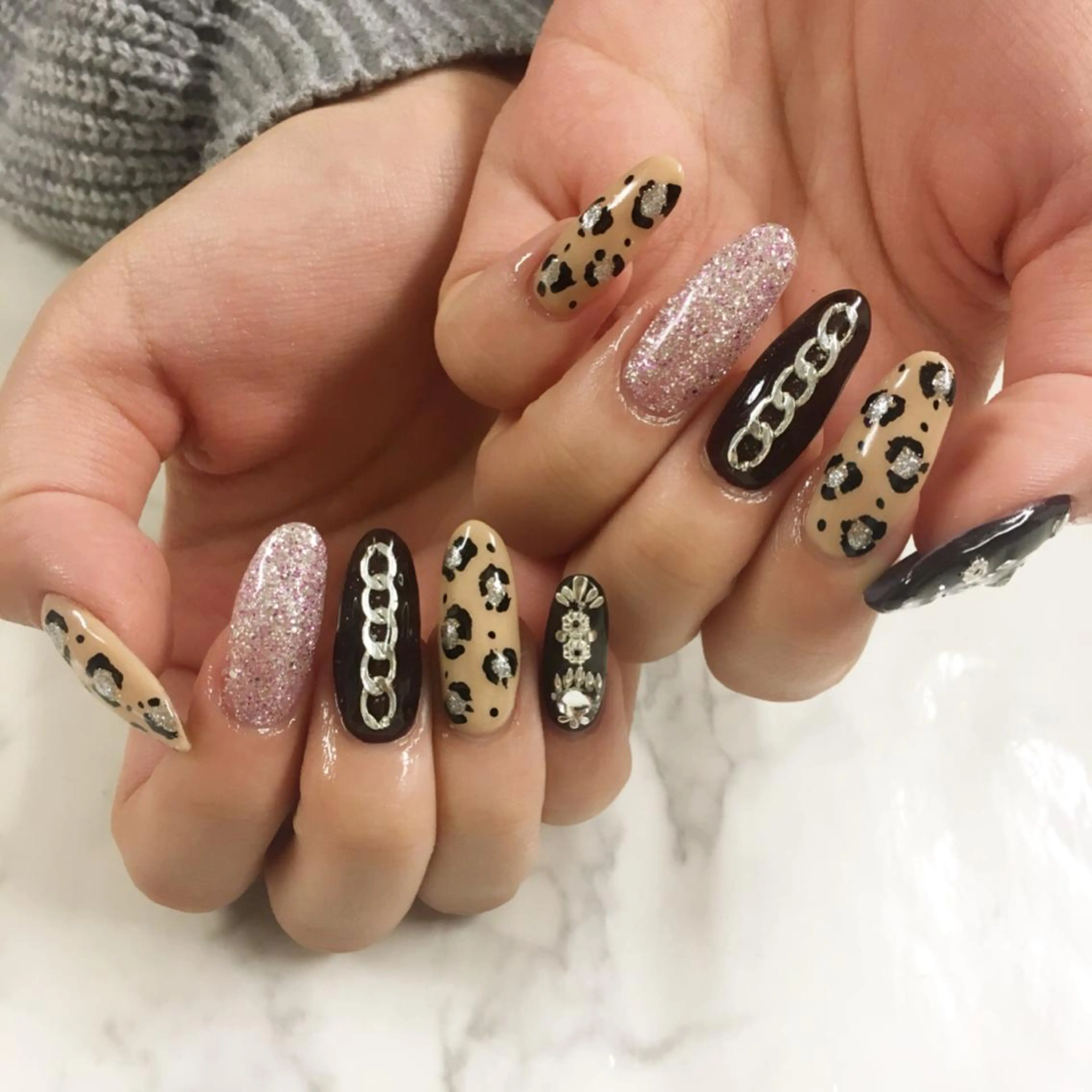 ネイル スカルプネイル SHINE NAILのネイルデザイン