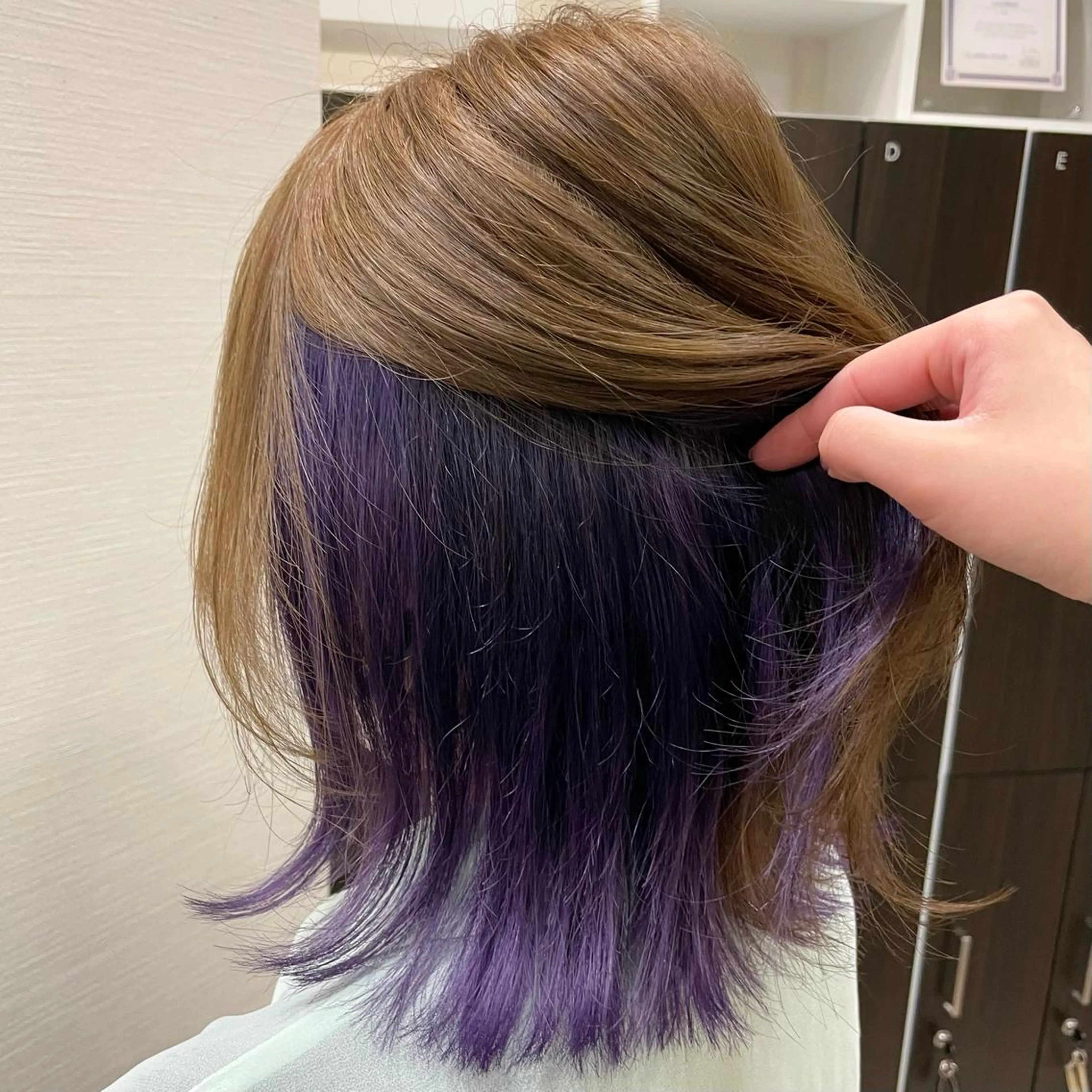 セミロング カラー メンズ メンズブリーチ ブリーチ ヘアカラー トリートメント 🦋髪質改善 今宮梨沙🦋のヘアスタイル