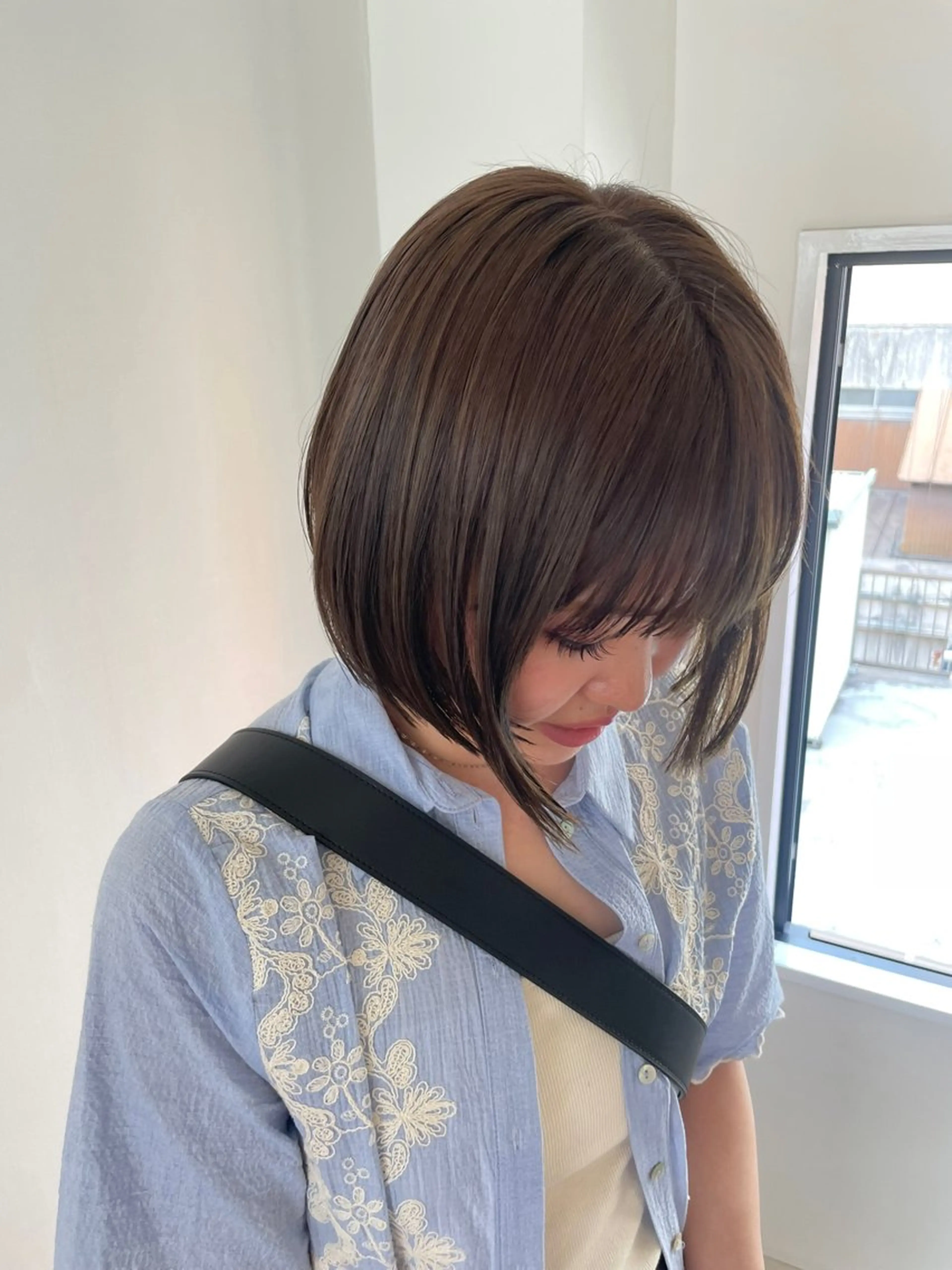 ミディアム カラー ONZE所属・ONZE miyuのヘアスタイル