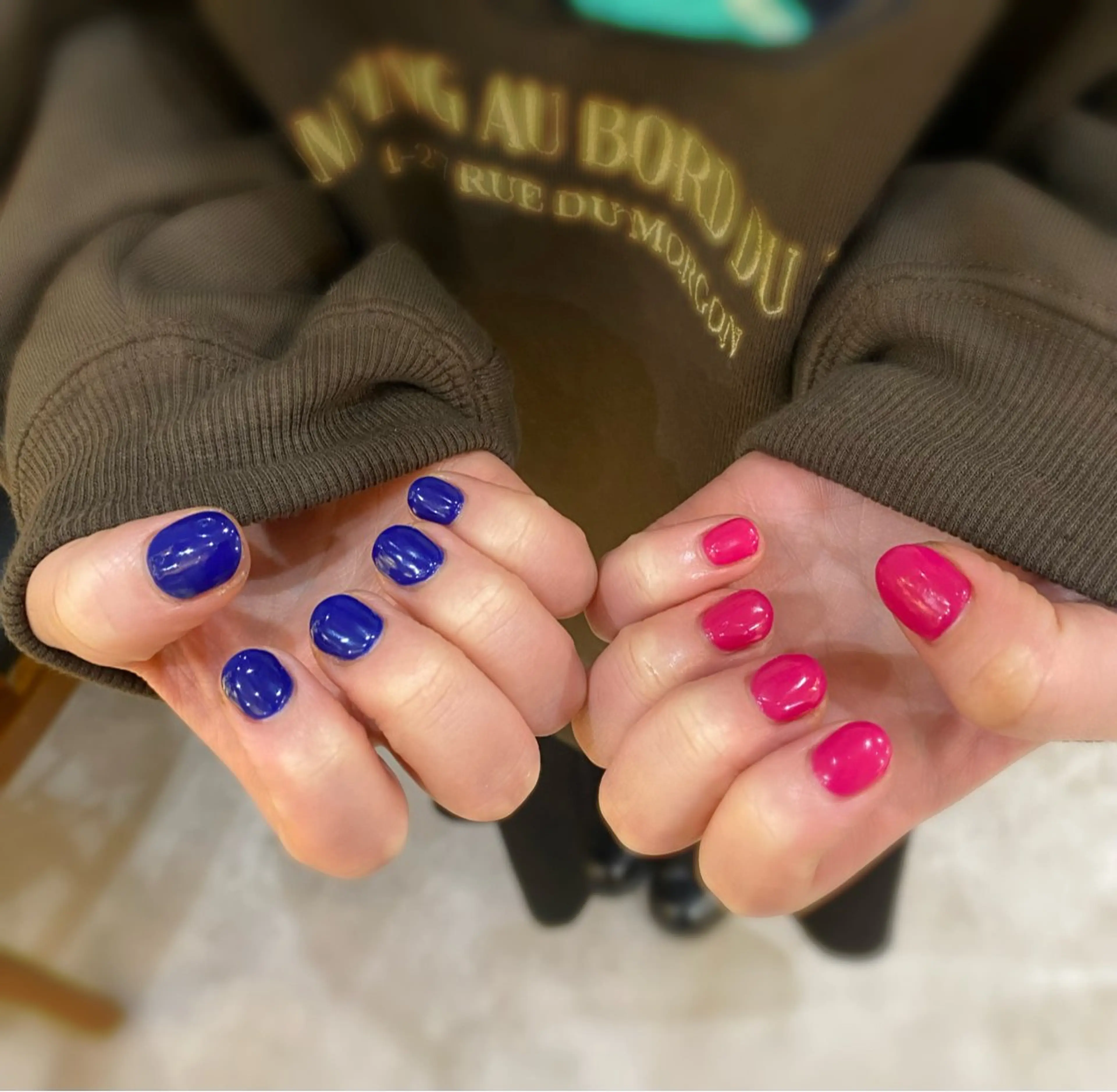 ネイル ワンカラーネイル Mao ♡のネイルデザイン