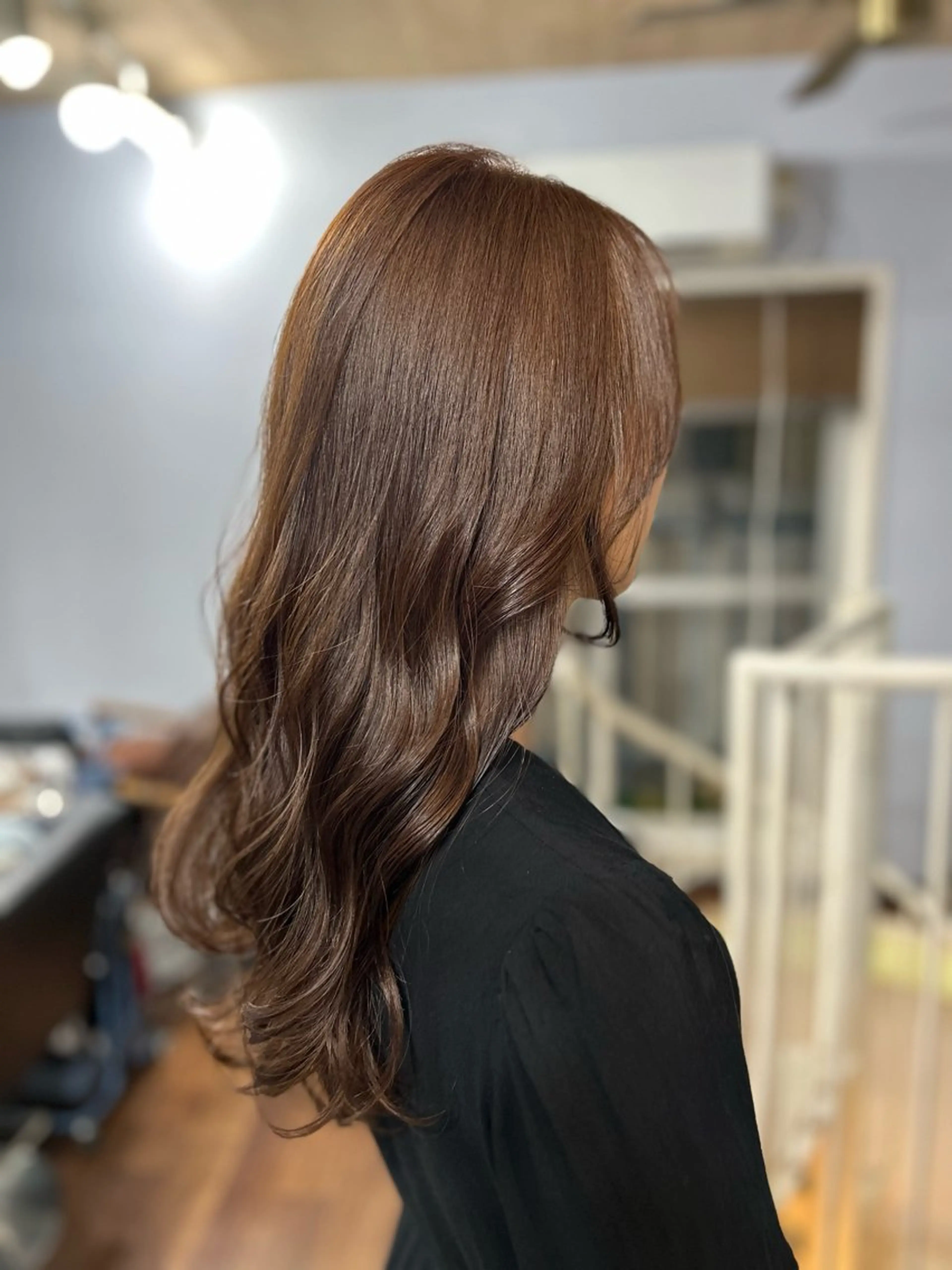 ミディアム カラー ベージュカラー パープルカラー 🌈美髪✂︎艶色🎨 頭皮改善🍀TAKUのヘアスタイル