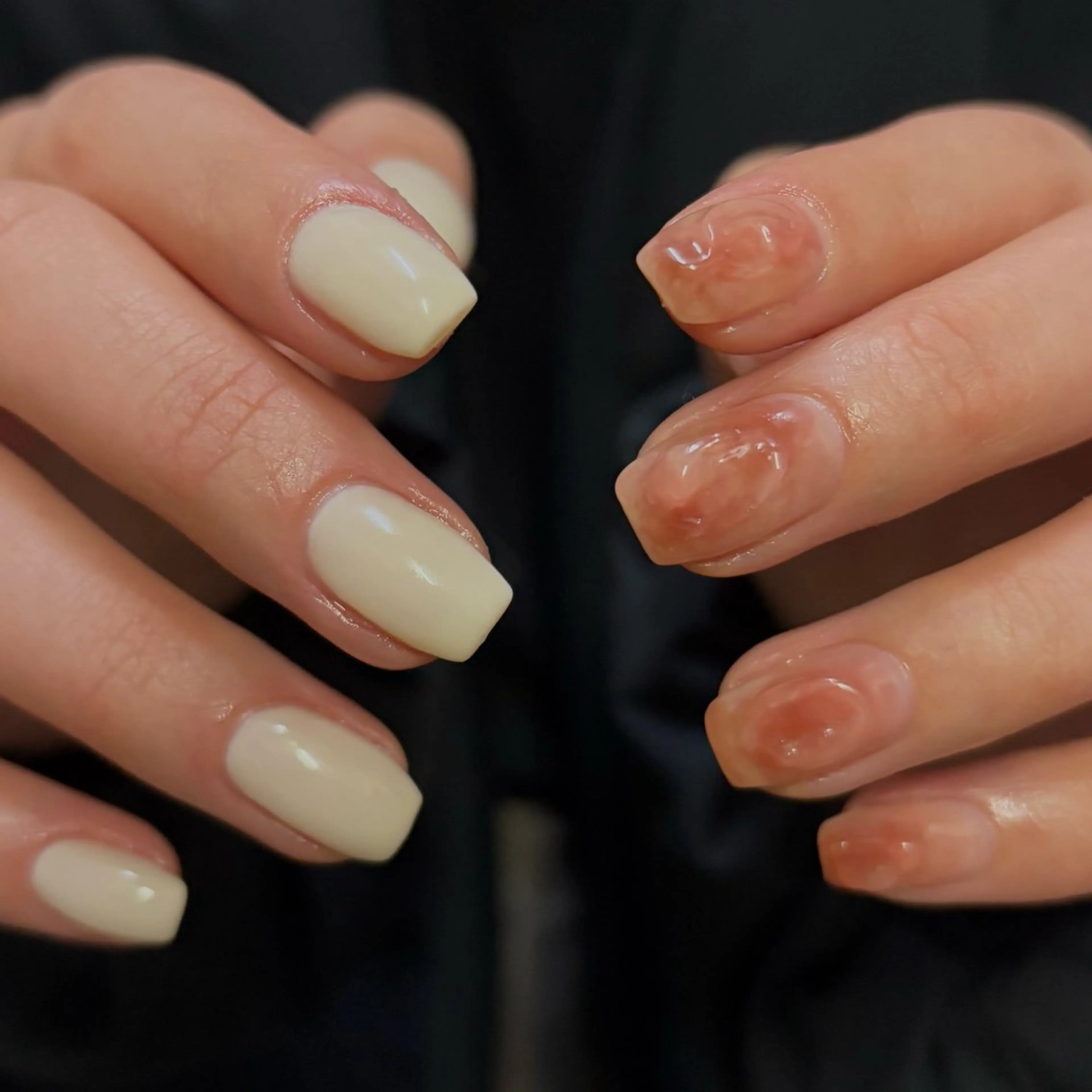 ネイル アートネイル ハンドネイル カメレオン京橋🌻 草葉由佳のネイルデザイン