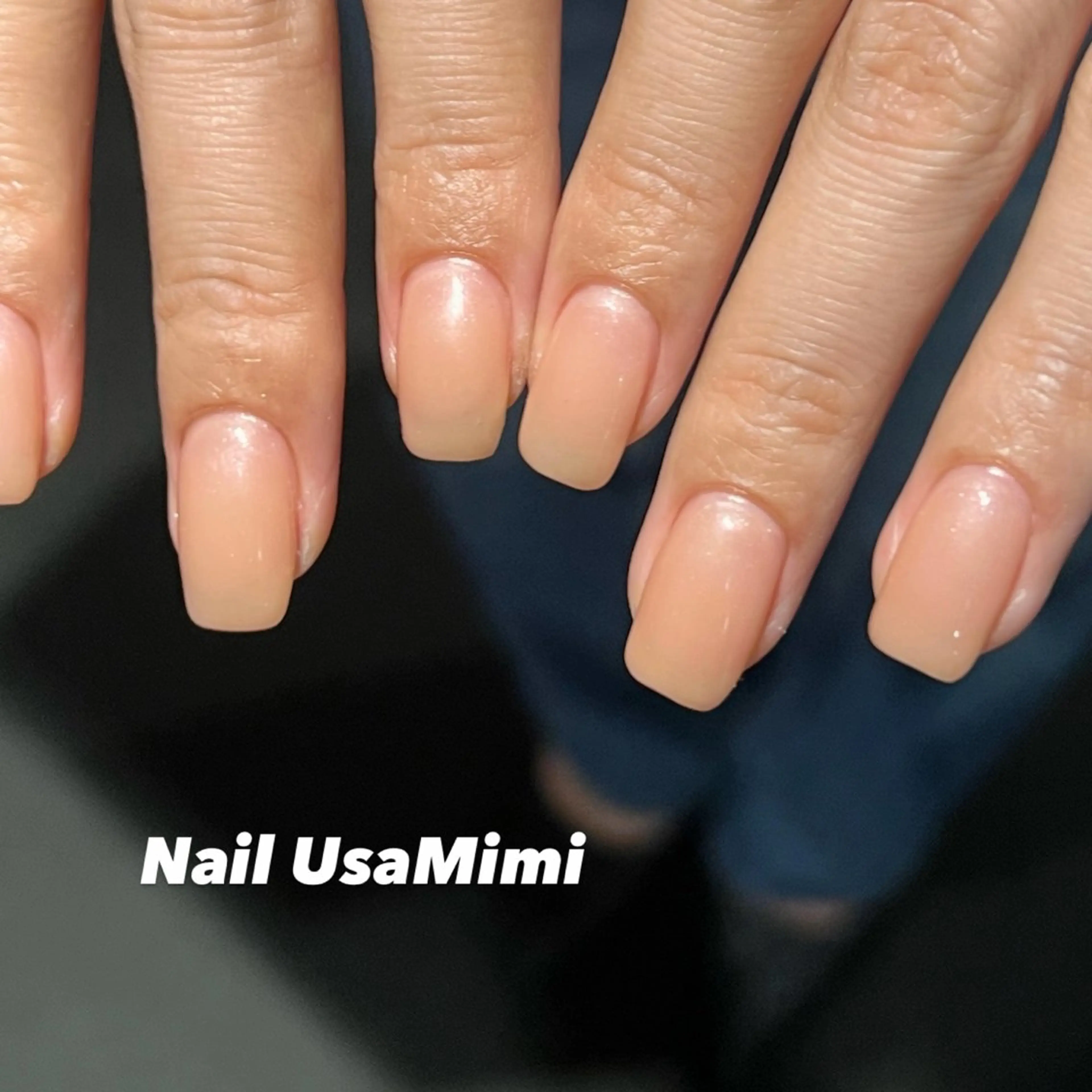 ミディアム ハンドネイル 本町Nail Usa Mimi SAKIのネイルデザイン