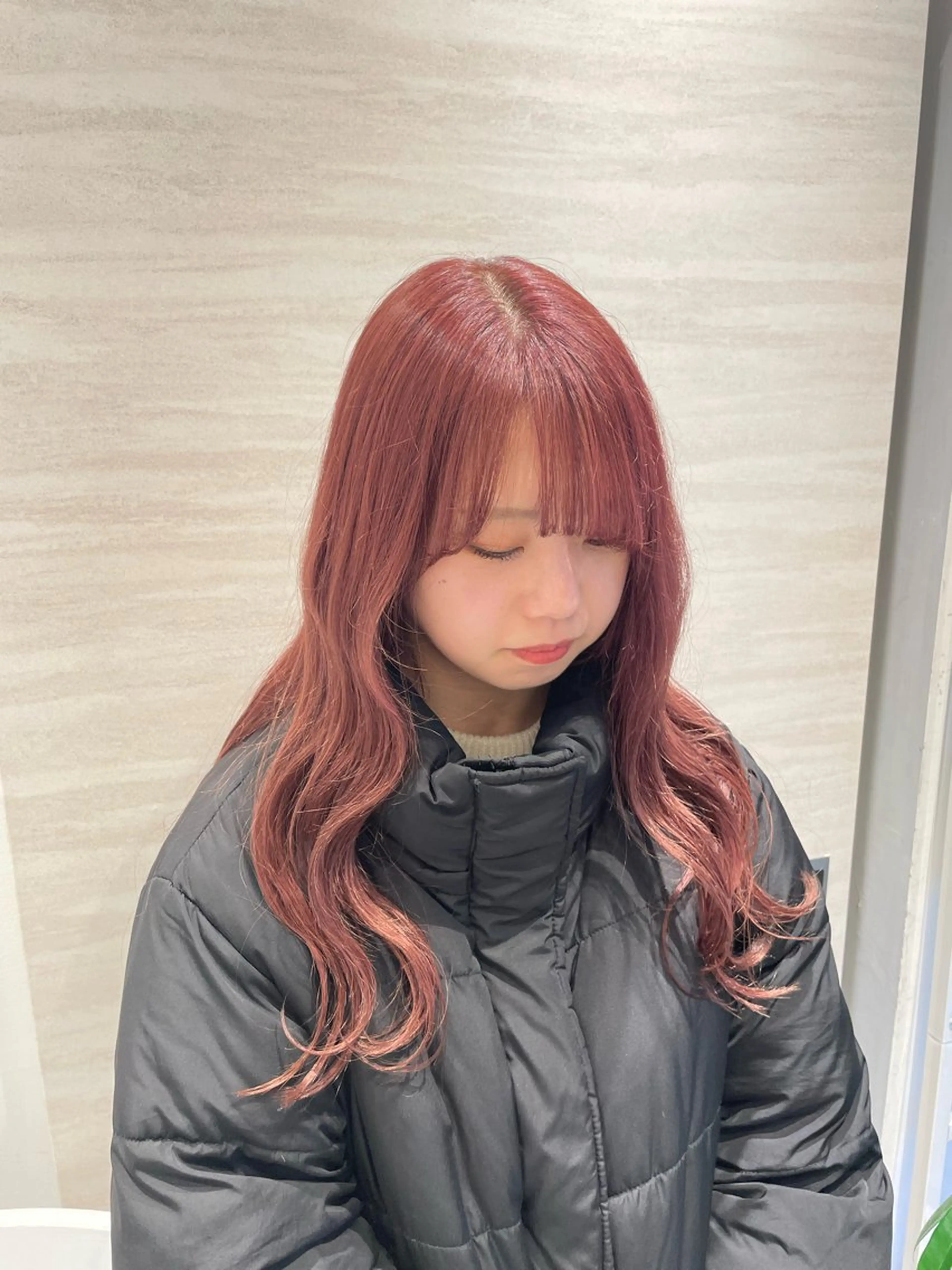 ロング カラー ブリーチ ピンクカラー allusion天王寺店所属・allusion 藤川の眉毛・アイブロウイメージ