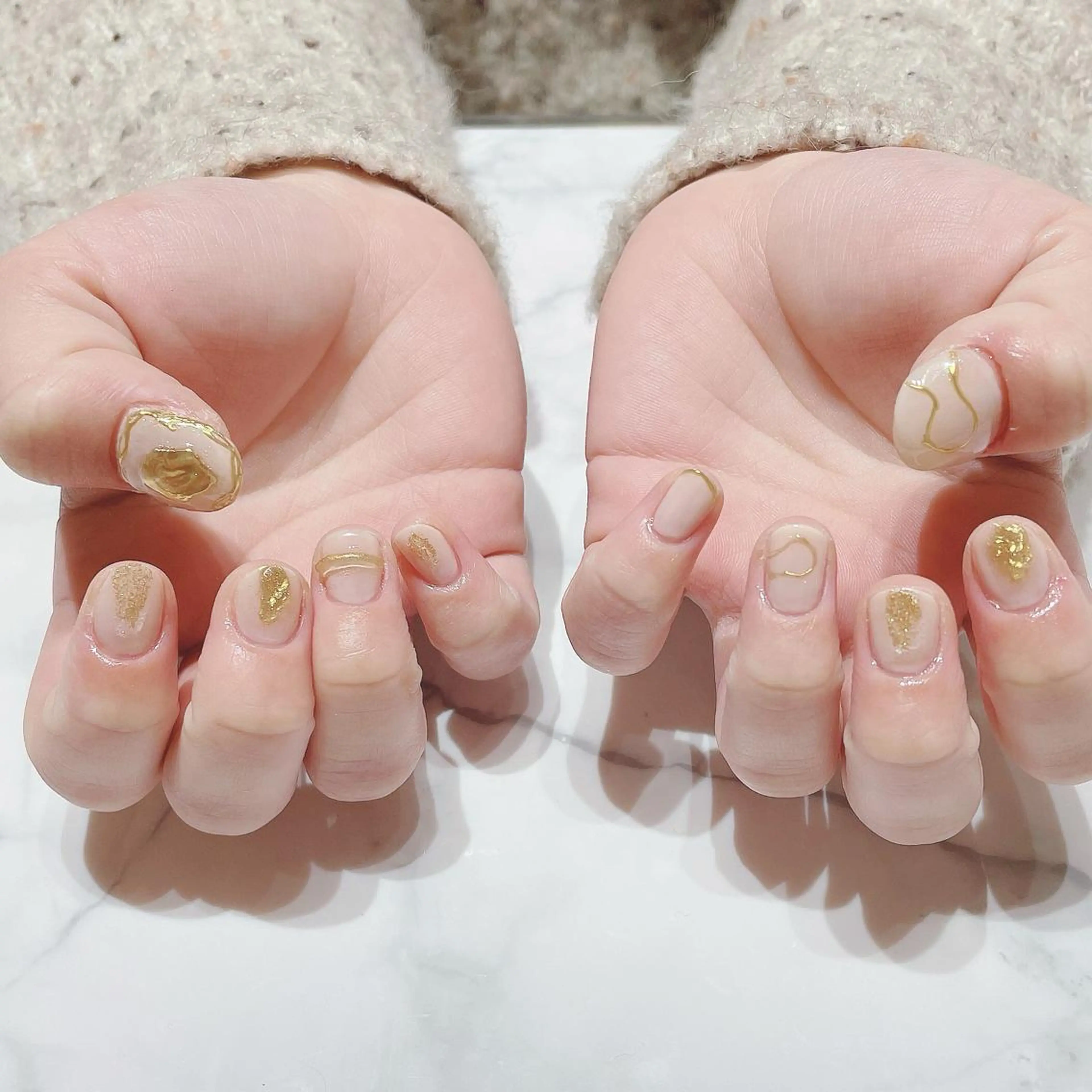 ネイル 持ち込み ネイルサロン Belleのネイルデザイン