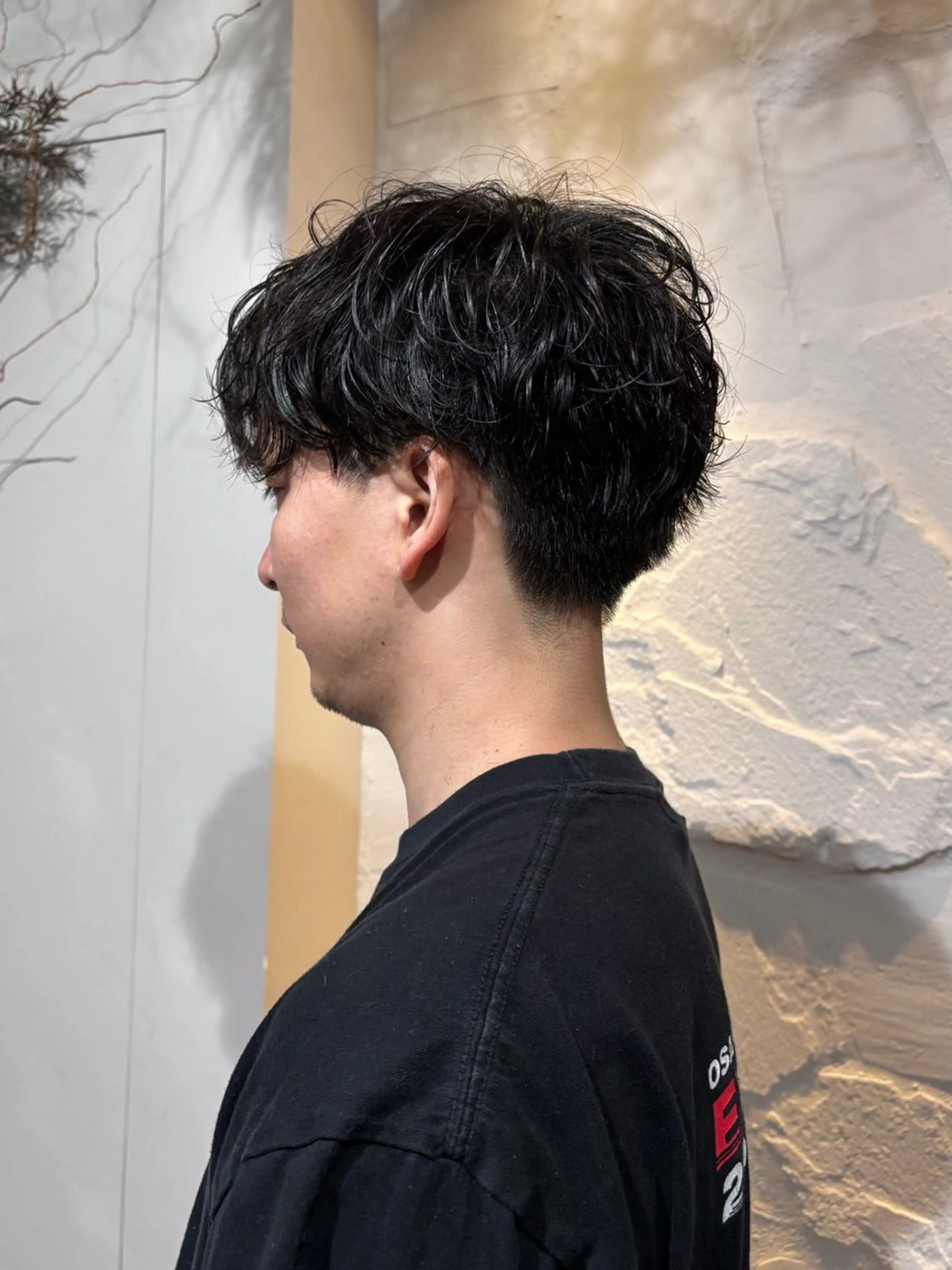 メンズカット+パーマ+2stepトリートメント+スカルプスチームスパの写真