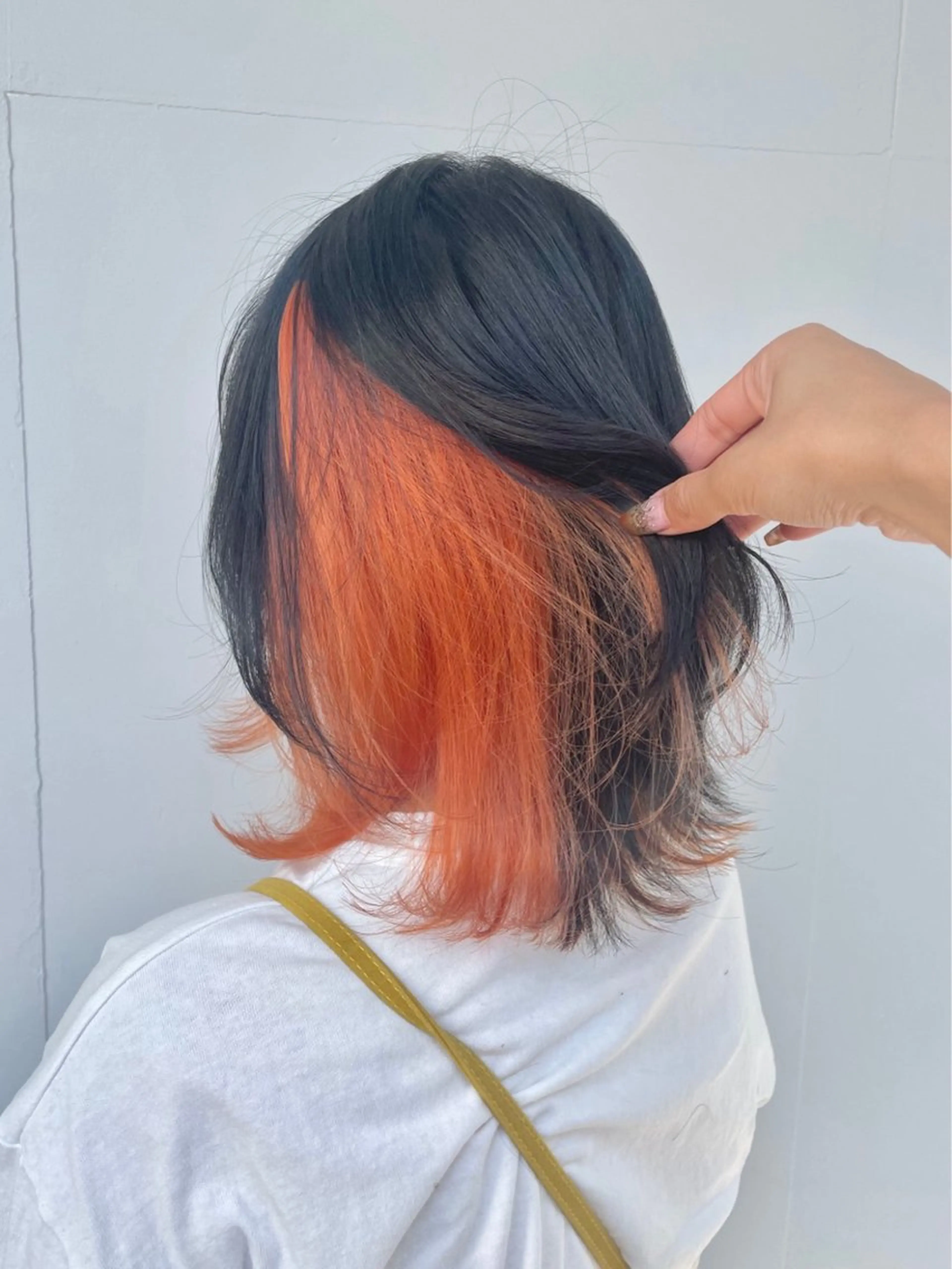 ミディアム カラー ヘアカラー 🤍透明感カラー ソメヤナナ 🤍のヘアスタイル
