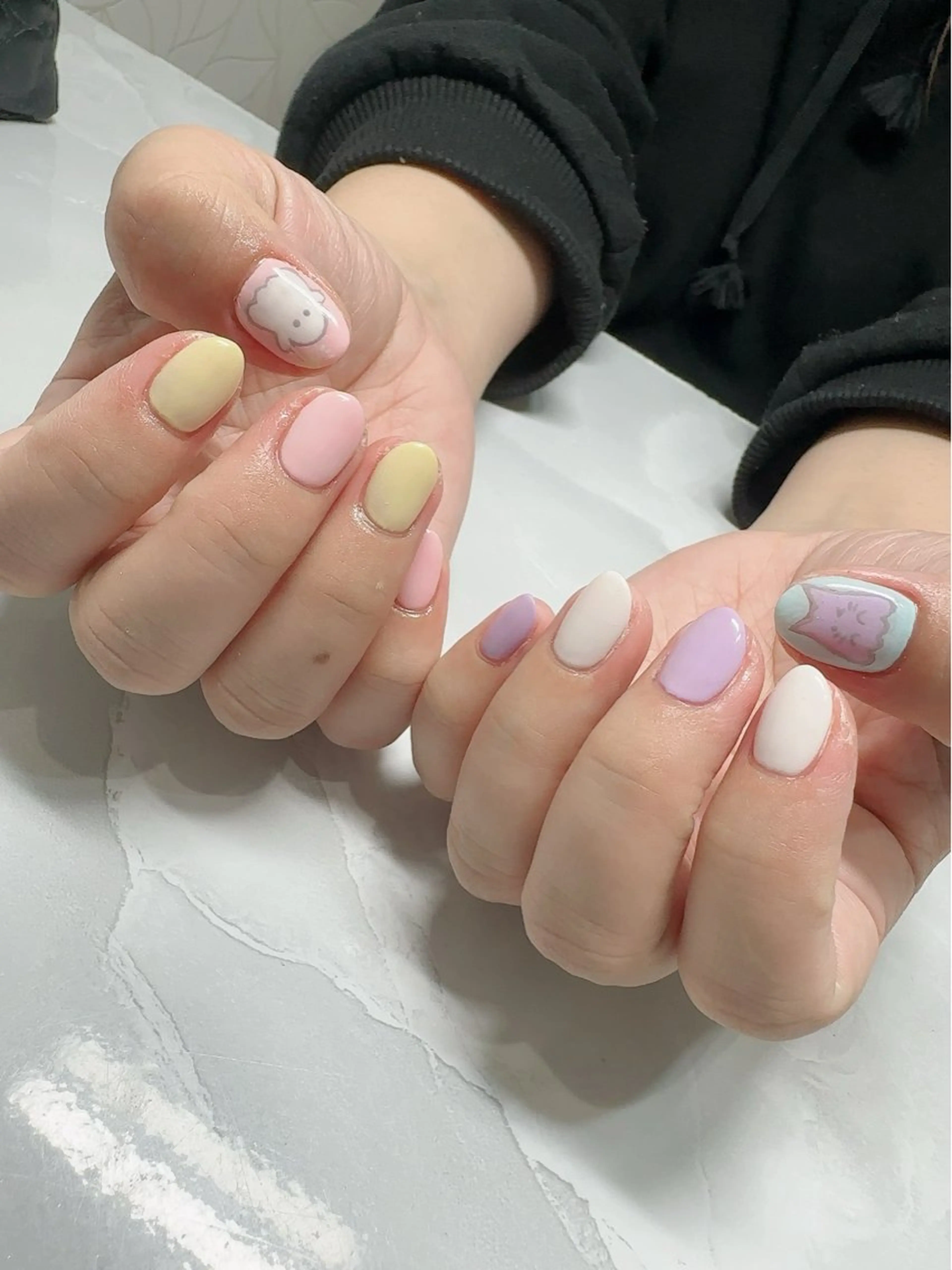 ネイル アートネイル 持ち込み nyasu nailのネイルデザイン