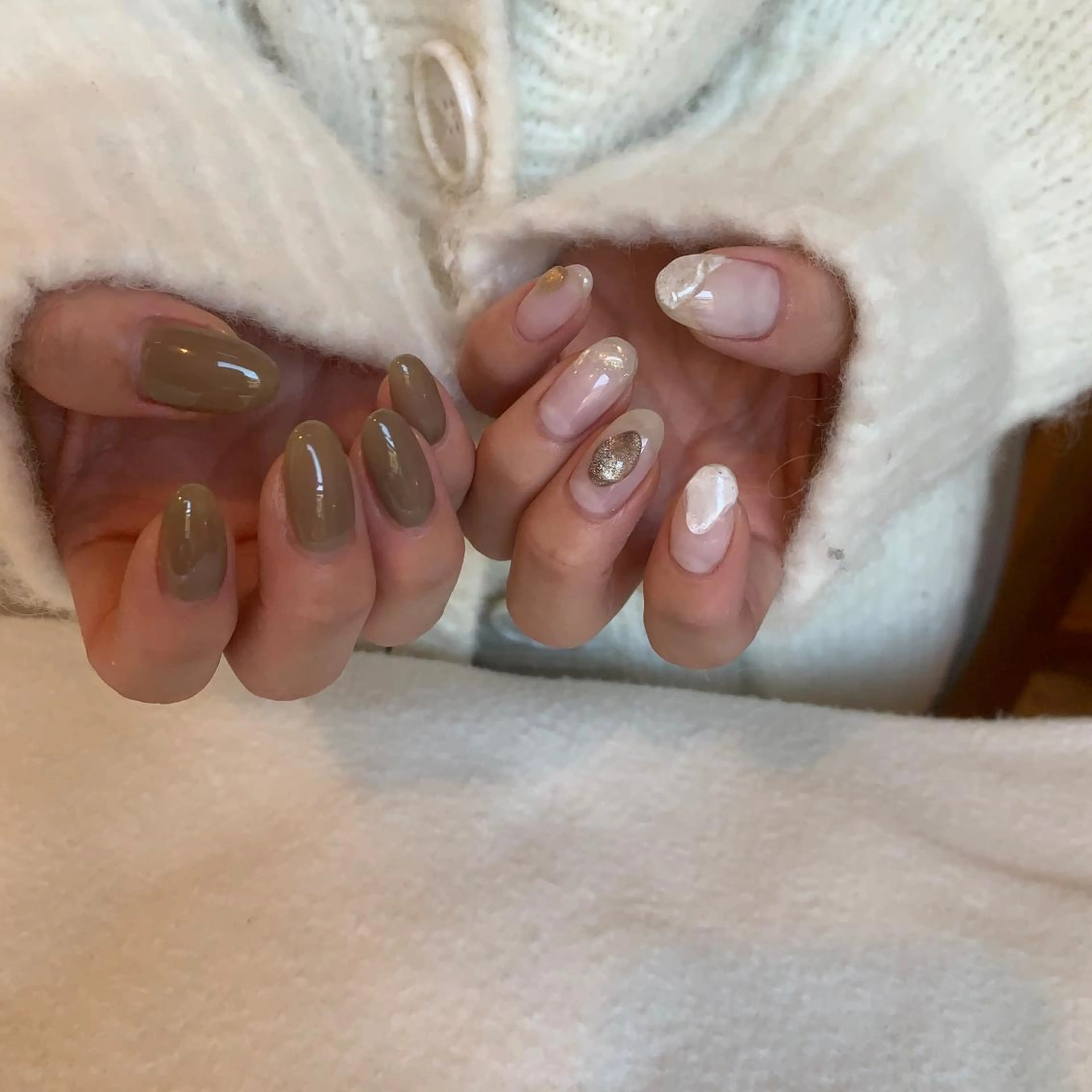 カラー パーマ ヘアアレンジ ネイル マツエク・マツパ アイブロウ ＿i nails'のネイルデザイン