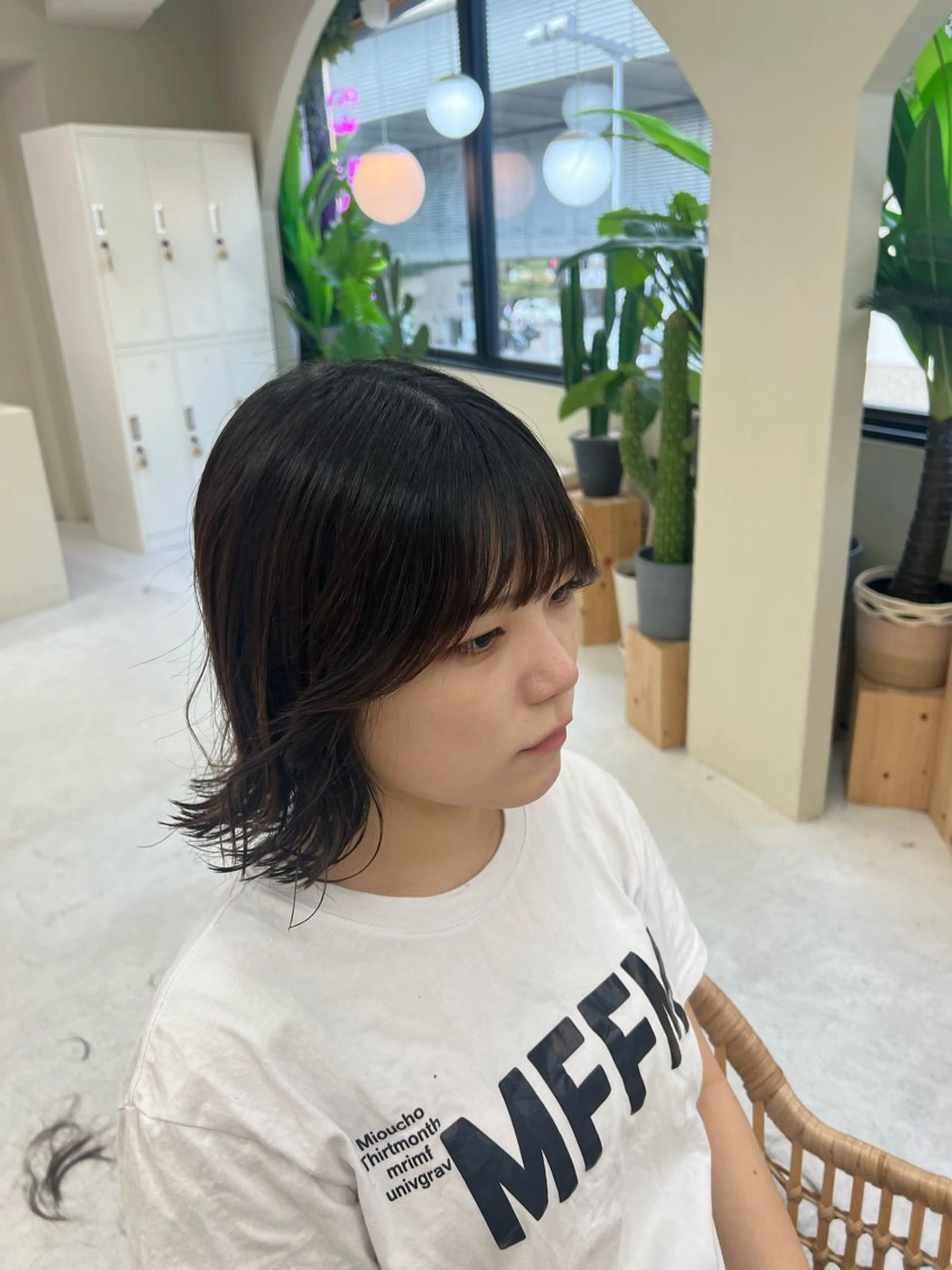 ミディアム ボブ fore所属・橋爪 明日香のヘアスタイル
